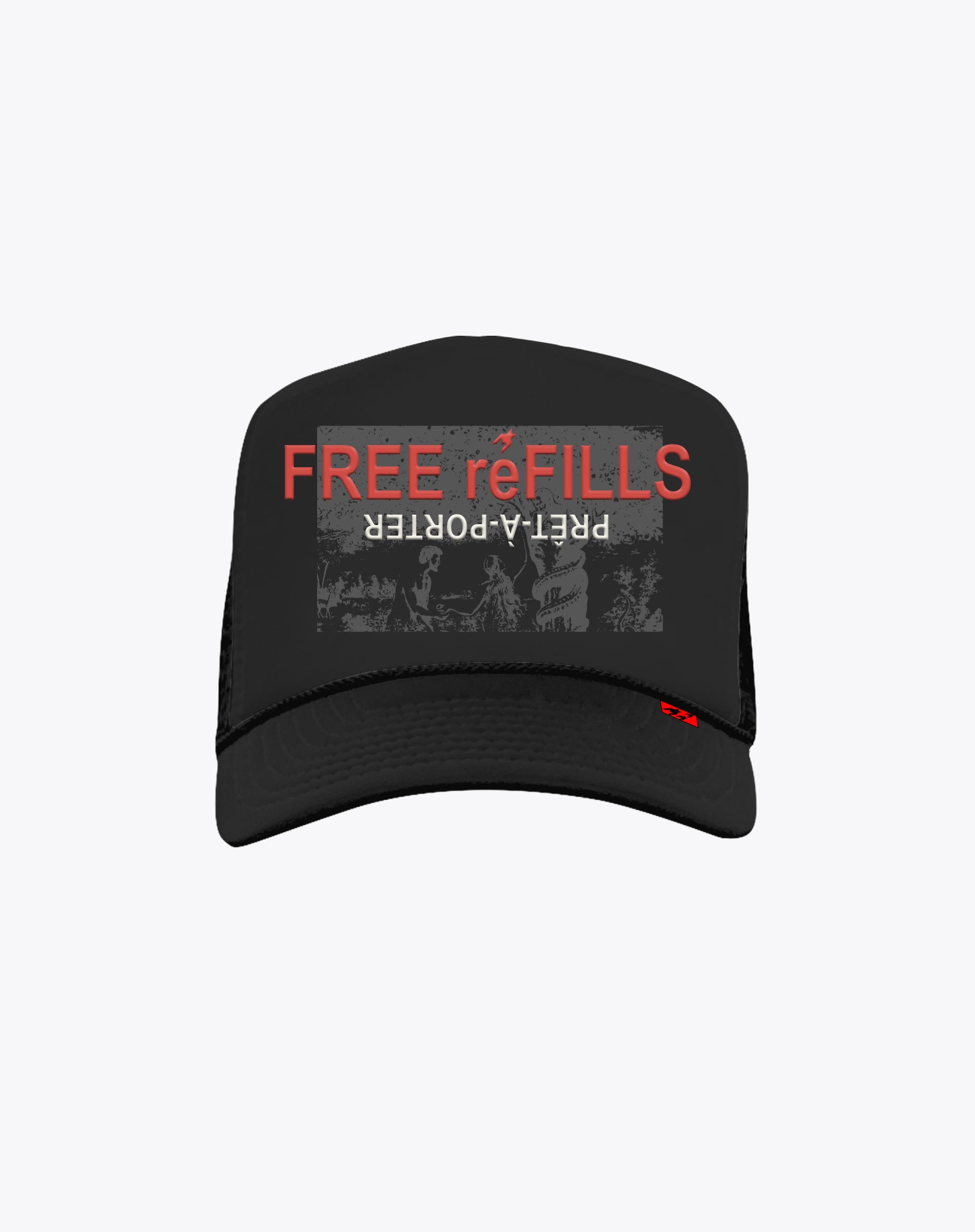 Forbidden Trucker Hat - Black