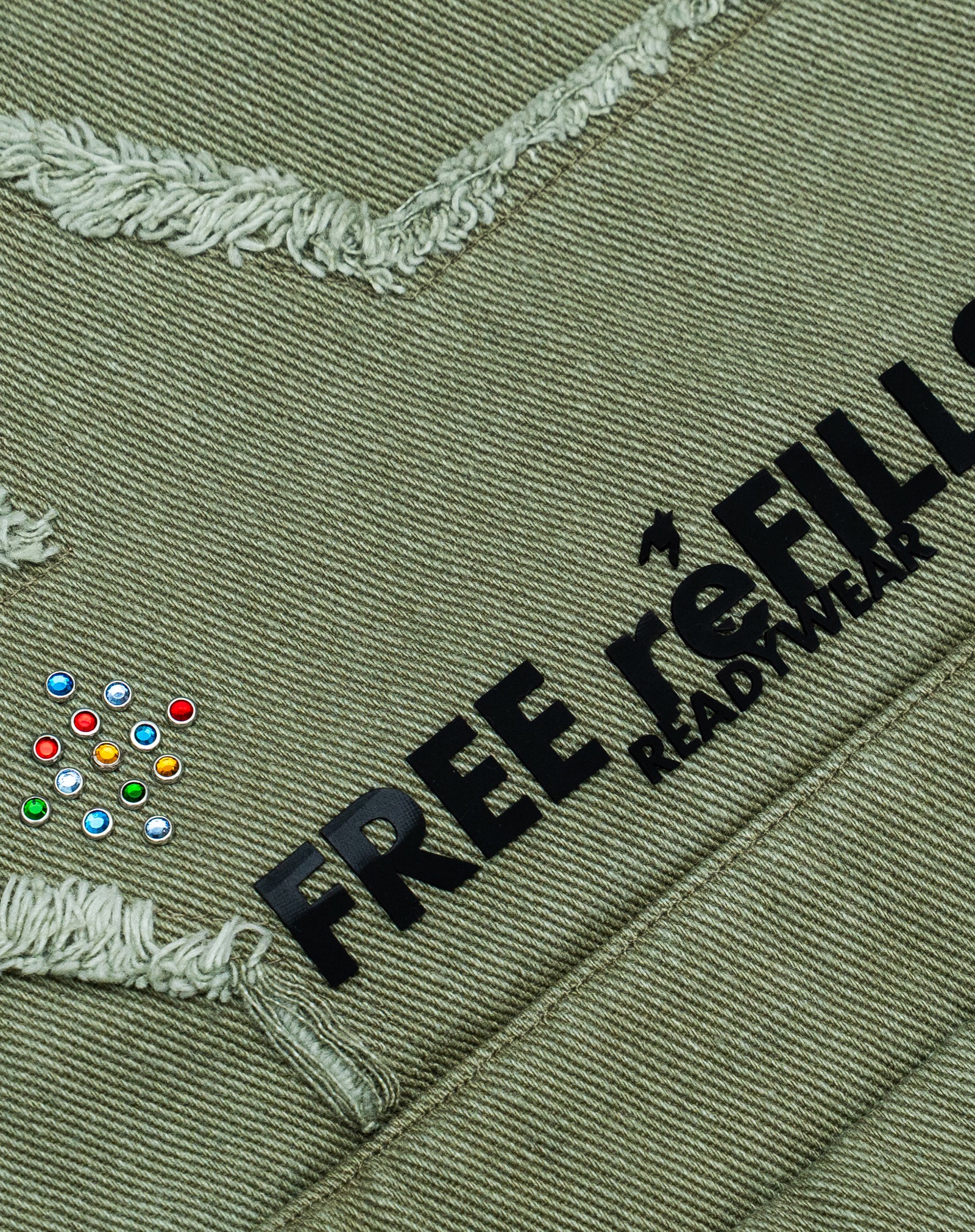 Gemstone Cargo Shorts - Olive