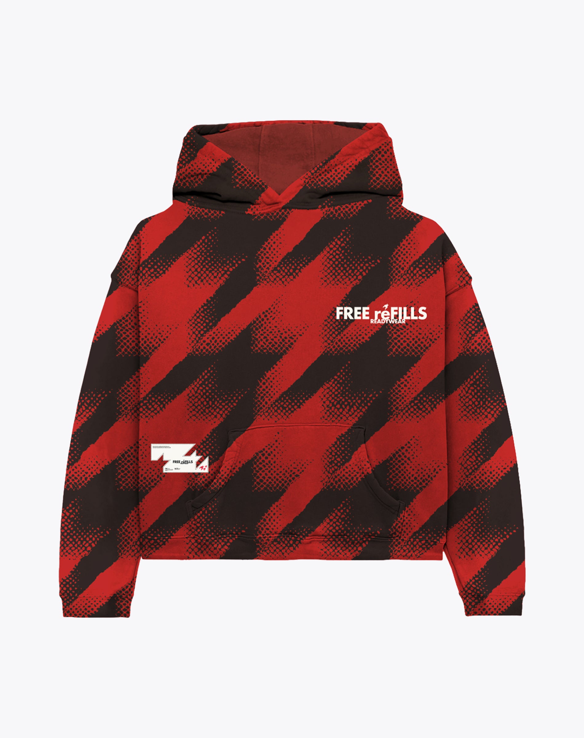 Gradient Hoodie - Red