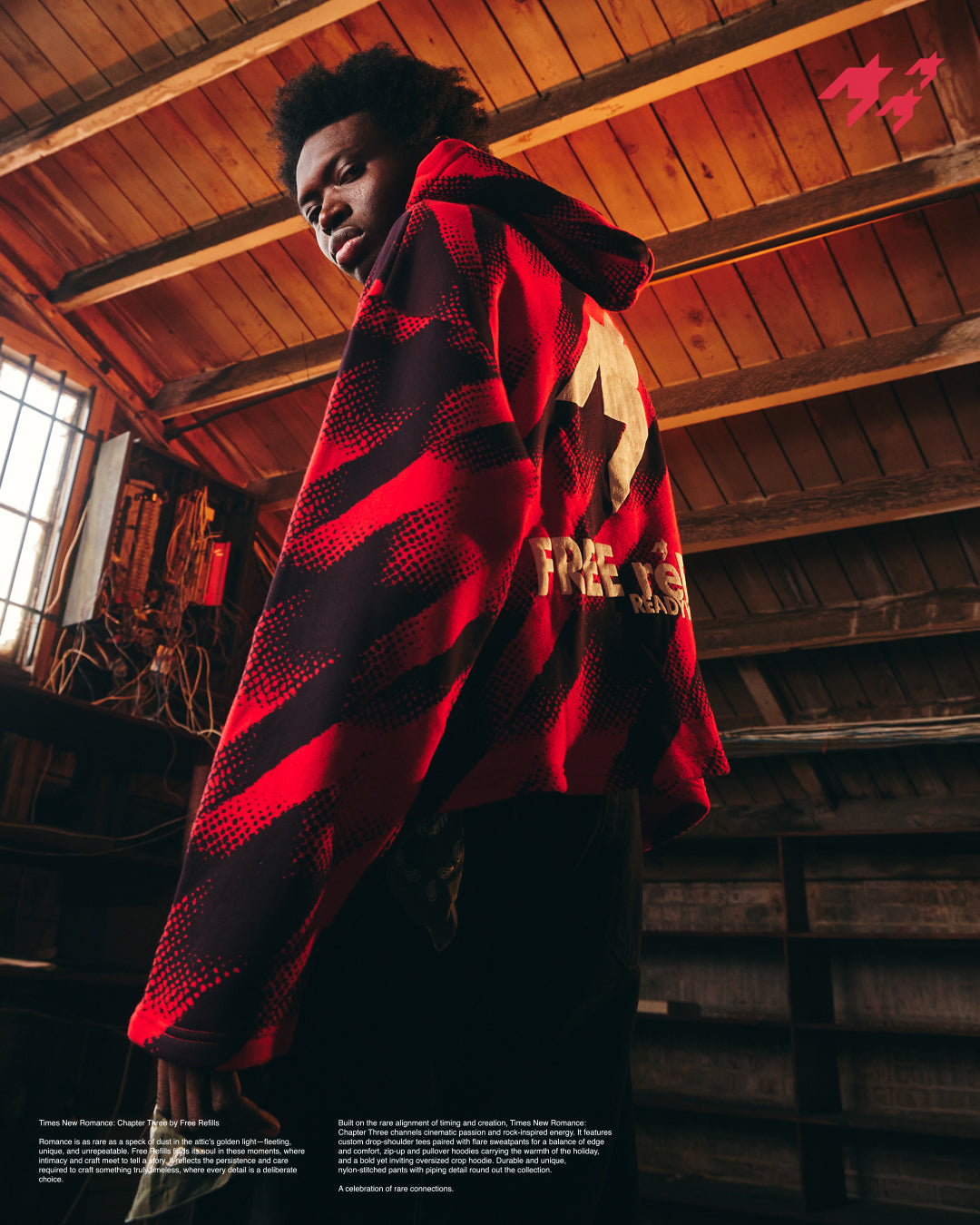 Gradient Hoodie - Red