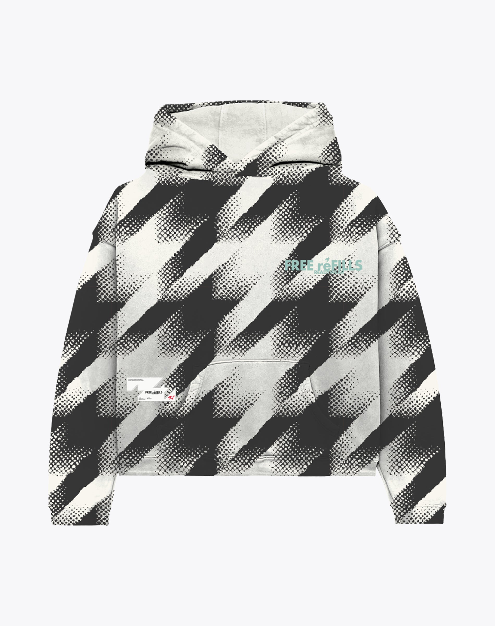 Gradient Hoodie - Cream