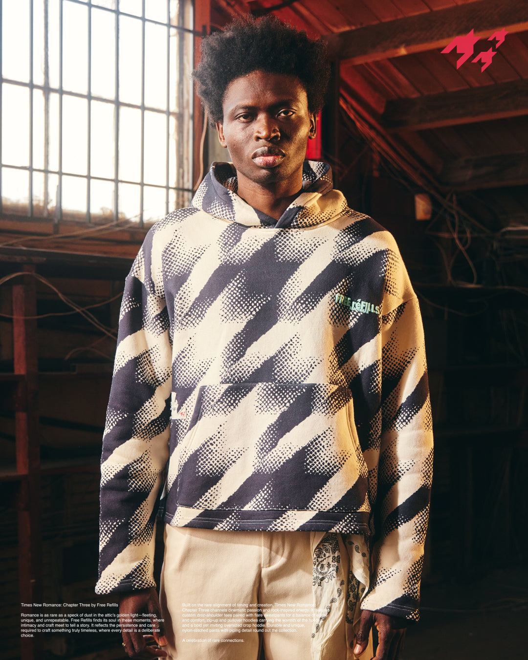 Gradient Hoodie - Cream