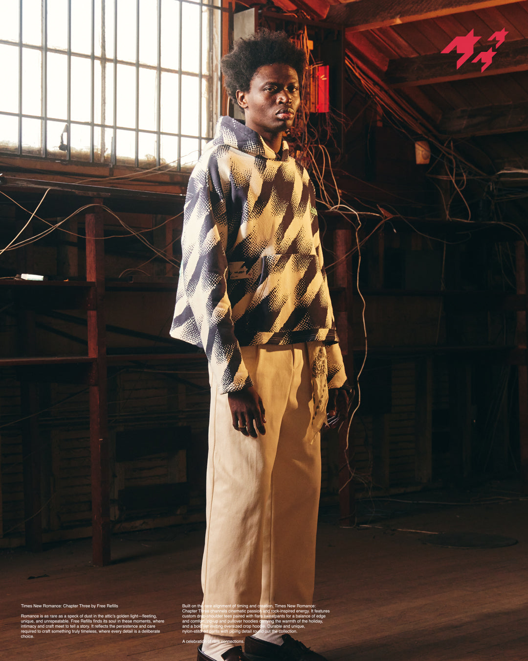 Gradient Hoodie - Cream