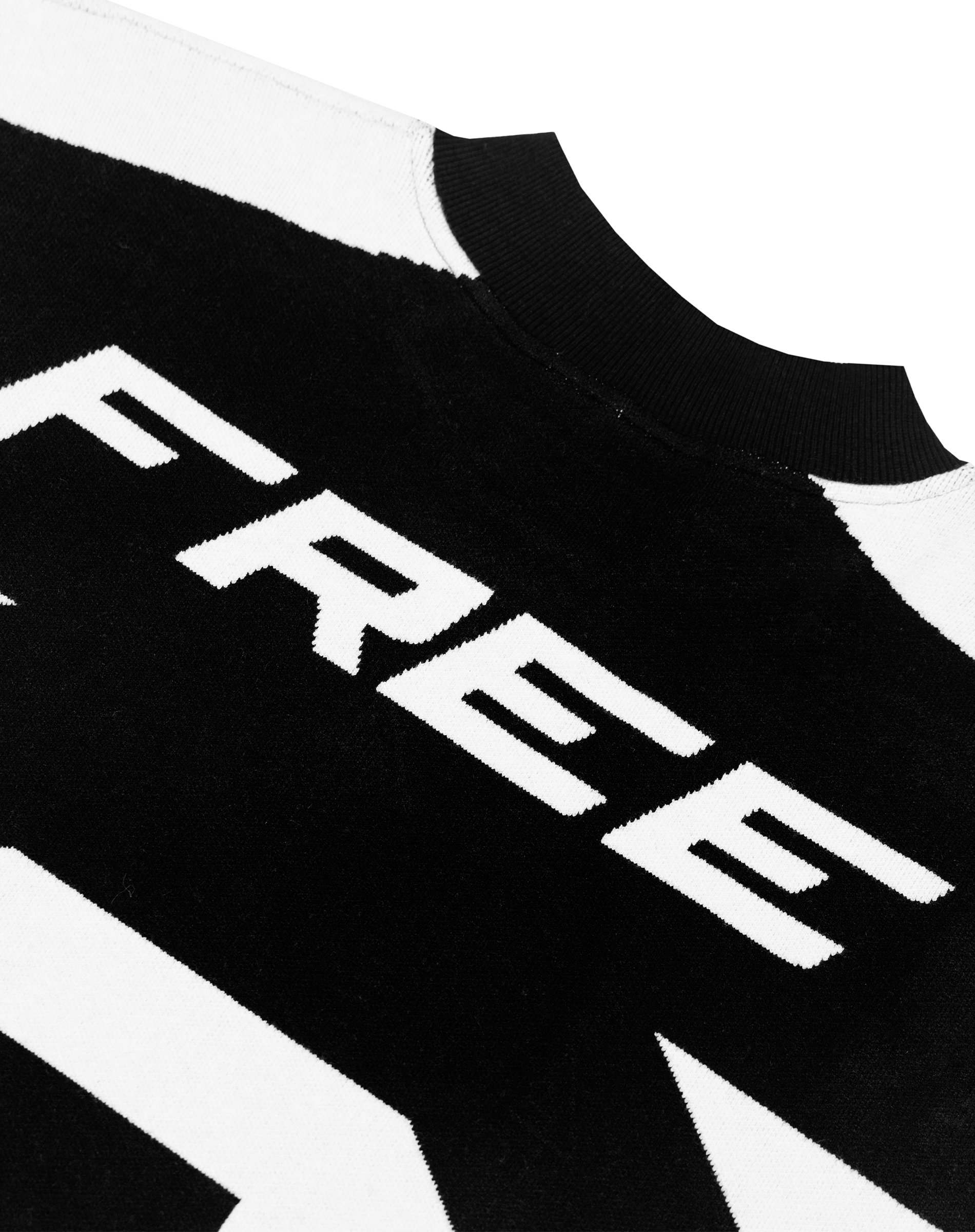 FR Jacquard Futbol Jersey - Black
