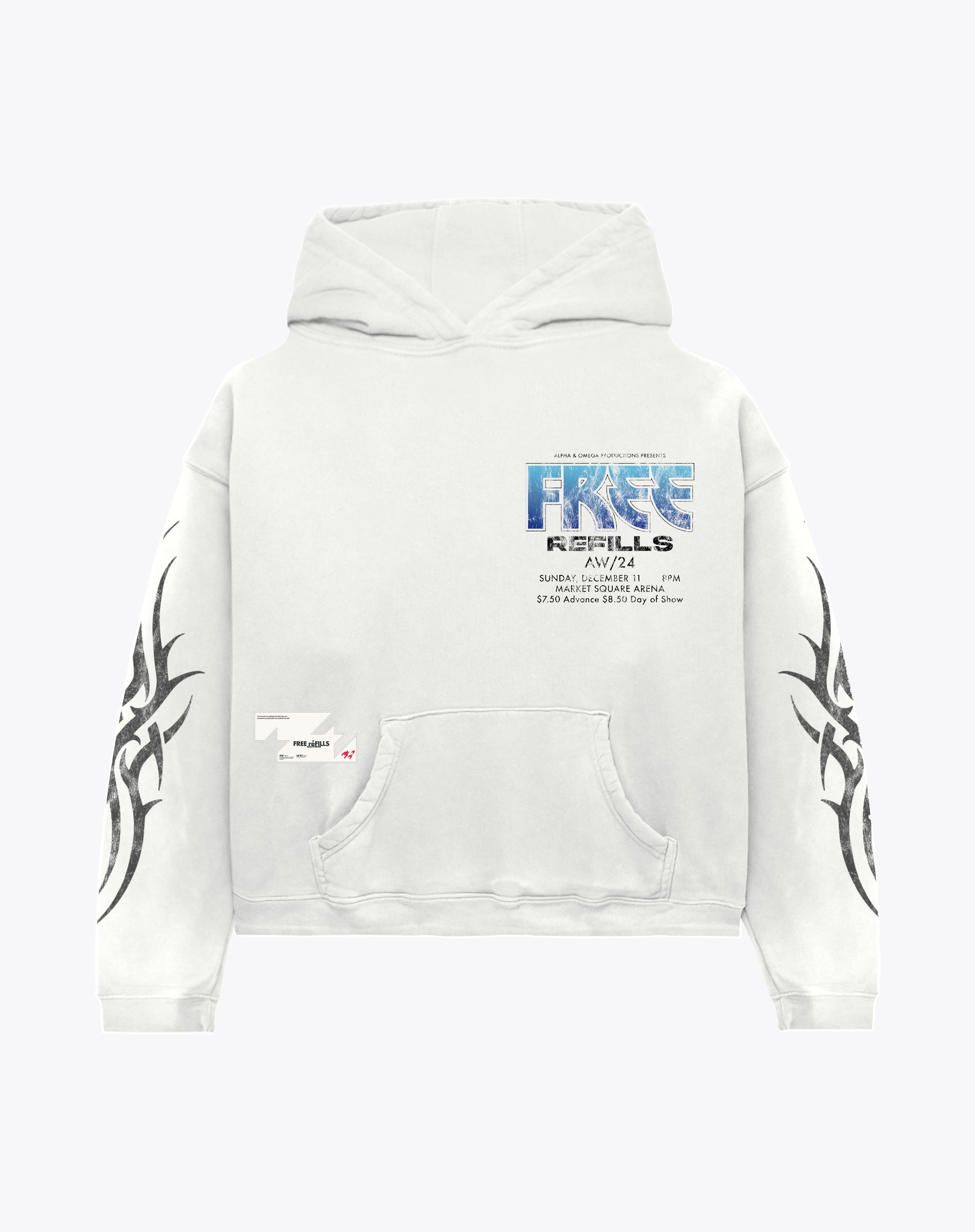 Kiss Hoodie Off White