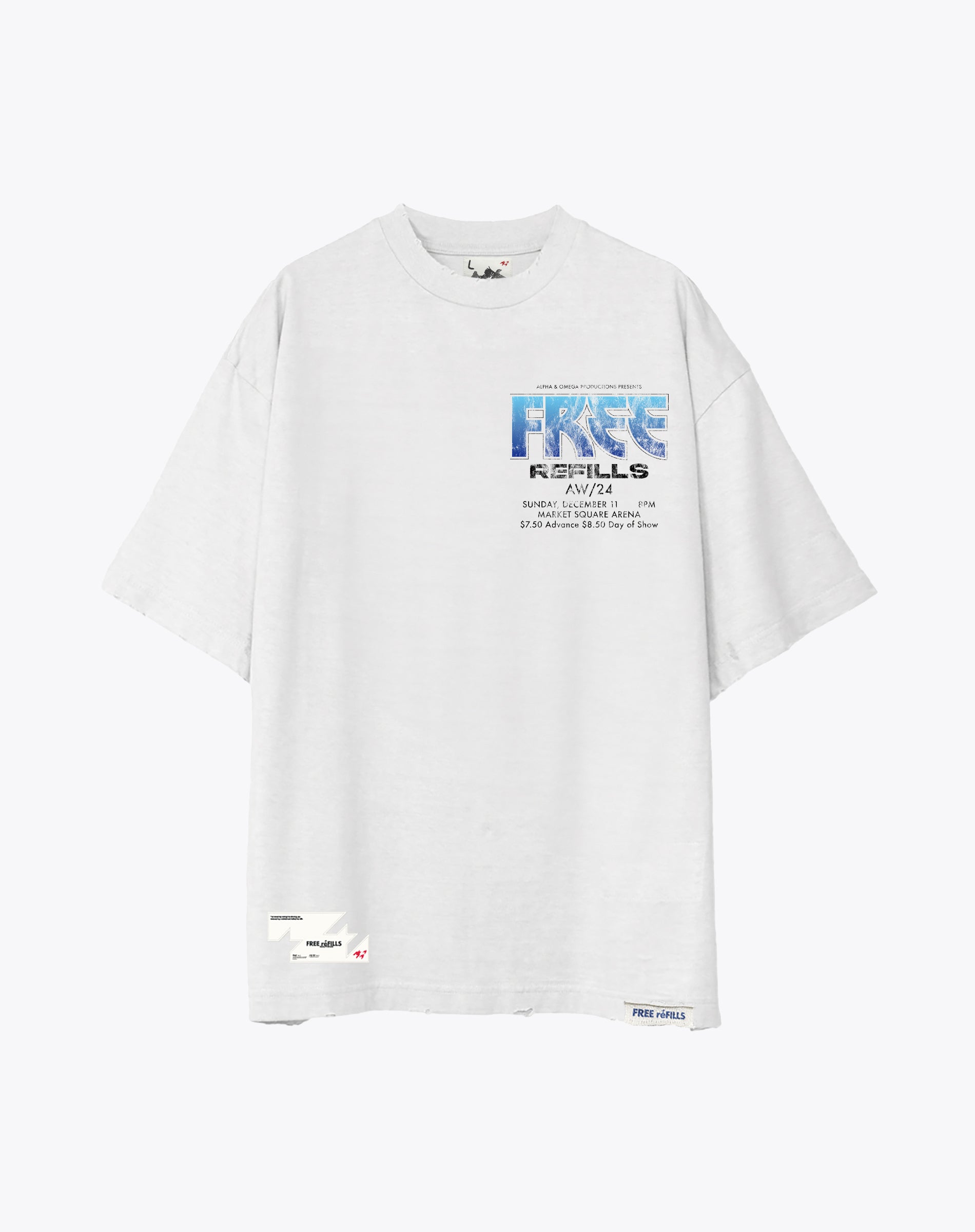 Kiss Tee - Off White