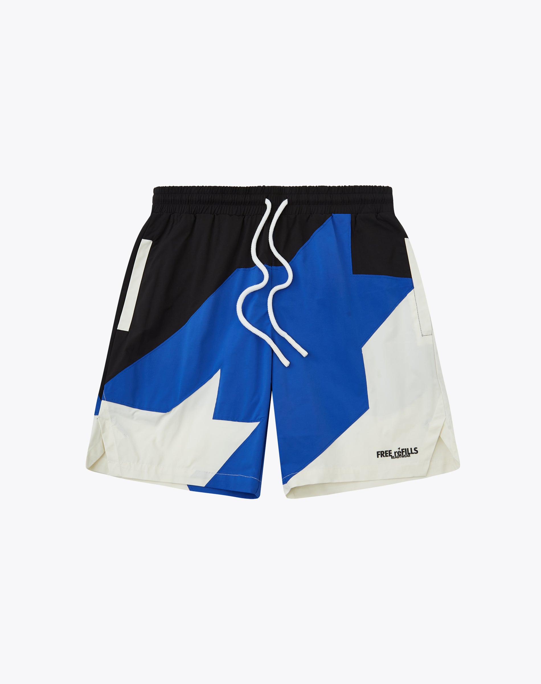 Star Nylon Shorts - Blue