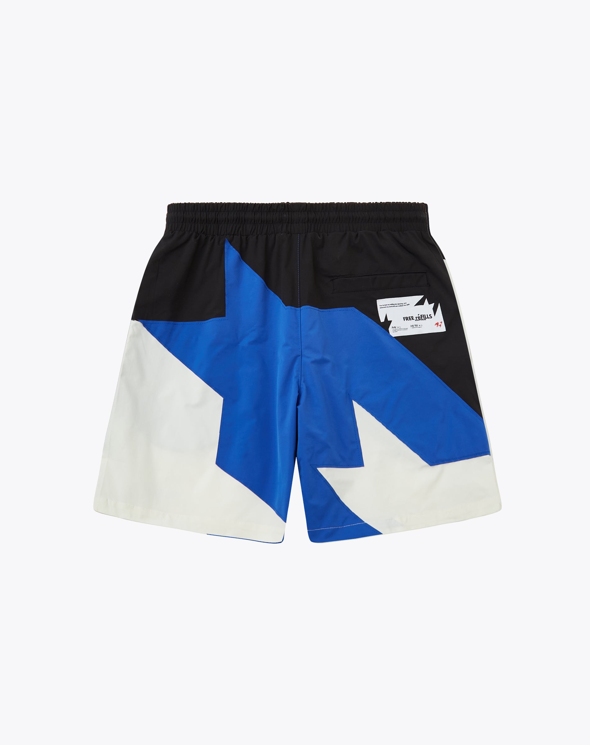 Star Nylon Shorts - Blue