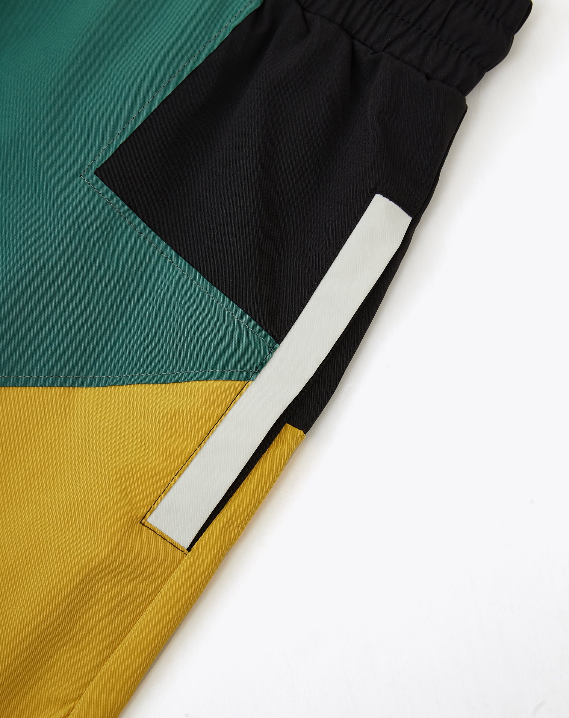 Star Nylon Shorts - Green