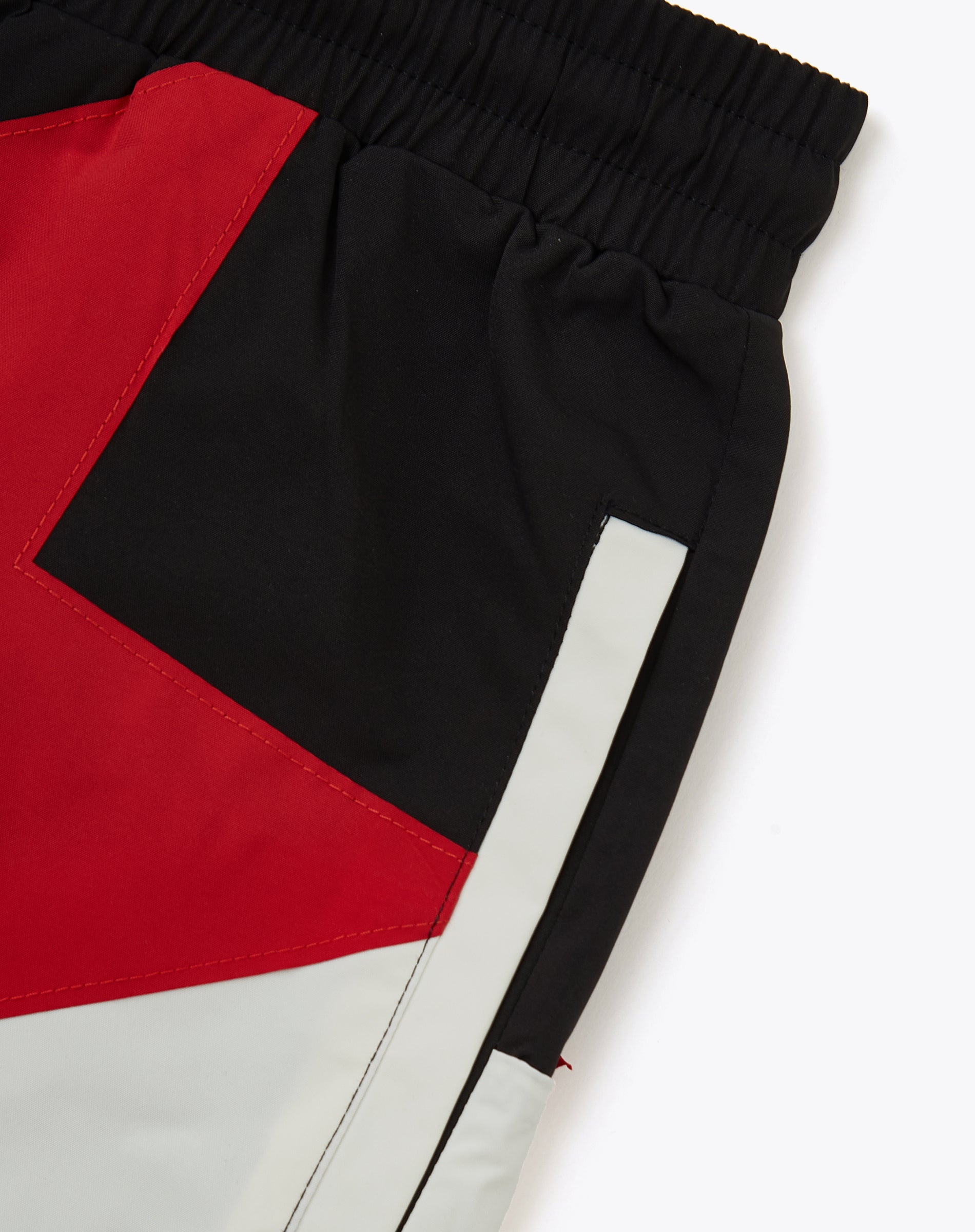 Star Nylon Shorts - Red