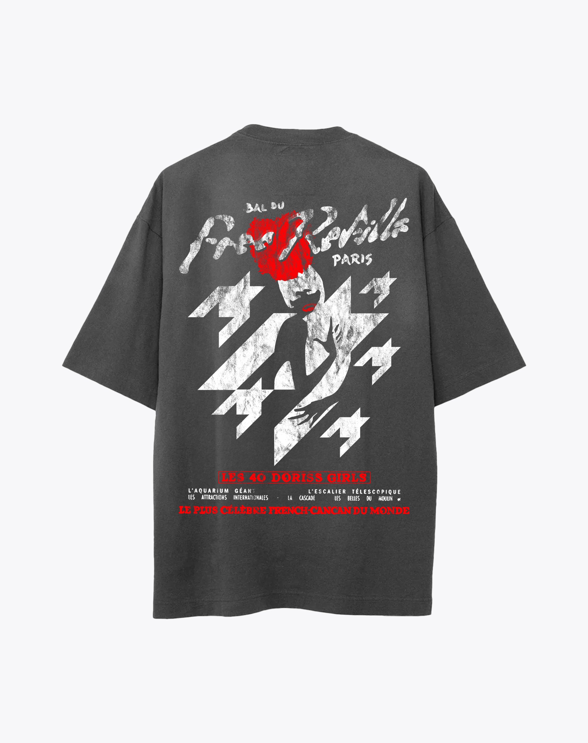Moulin Rouge Tee - Black