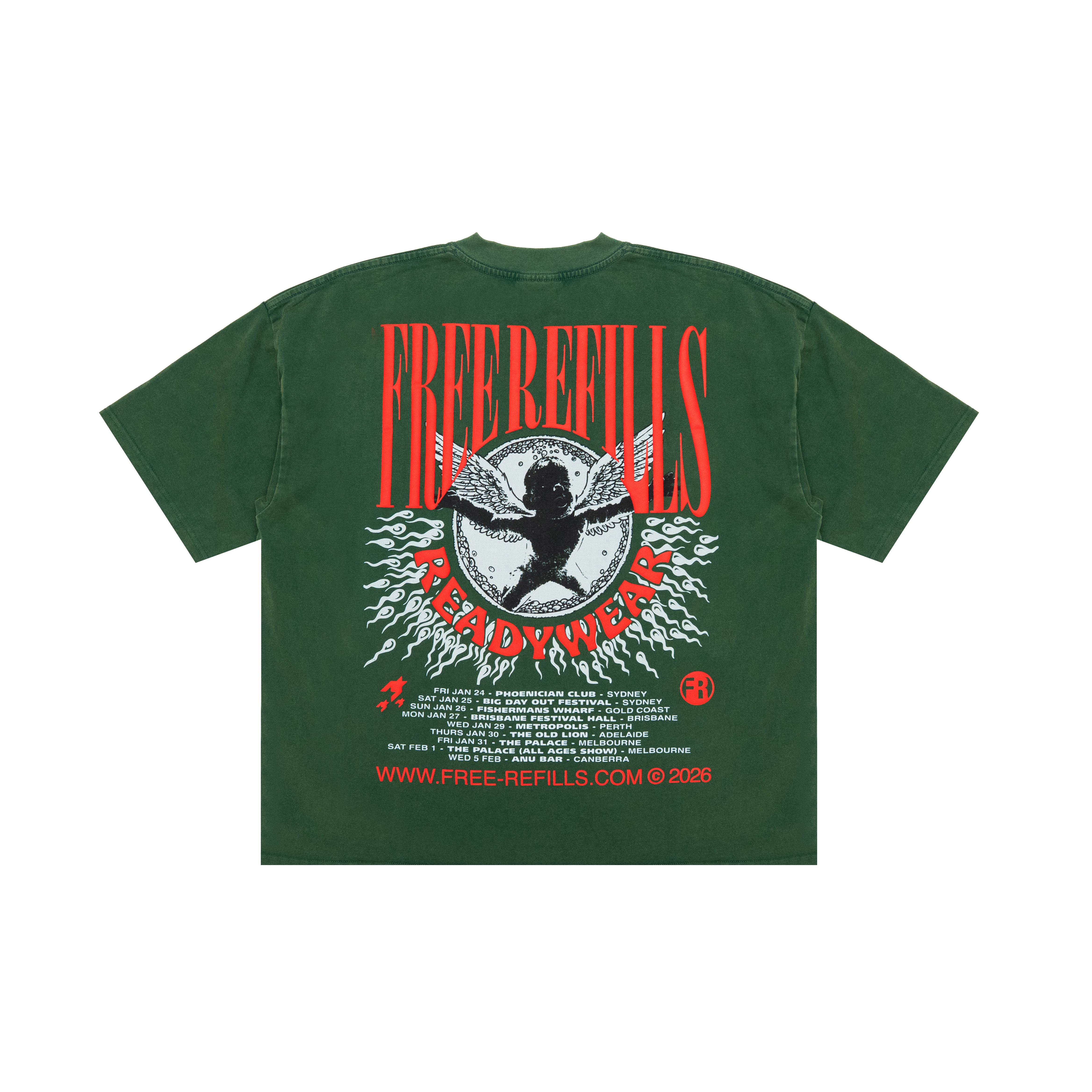 Nirvana Tee - Green