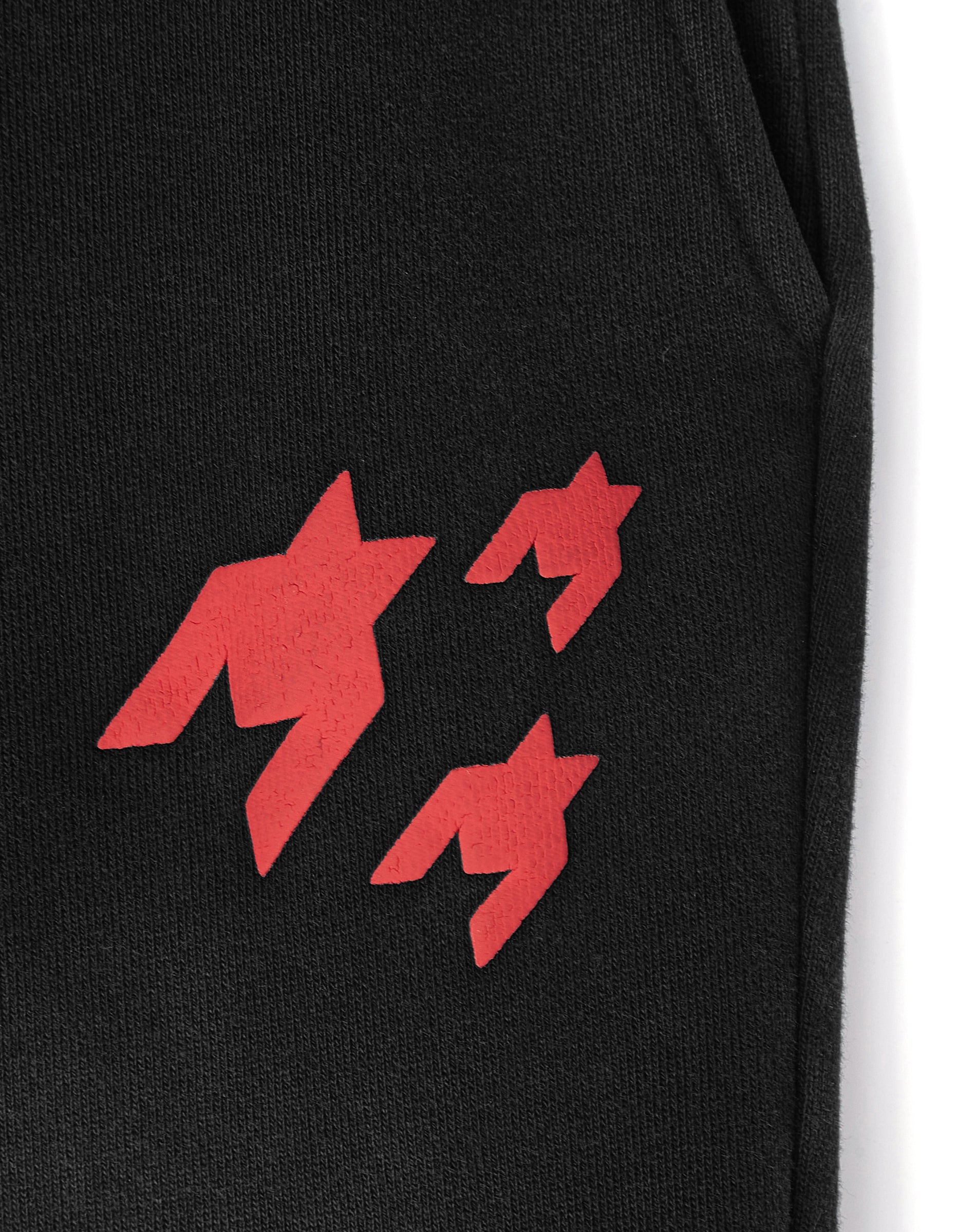 Radial Sunfade Flares Sweatpants - Black