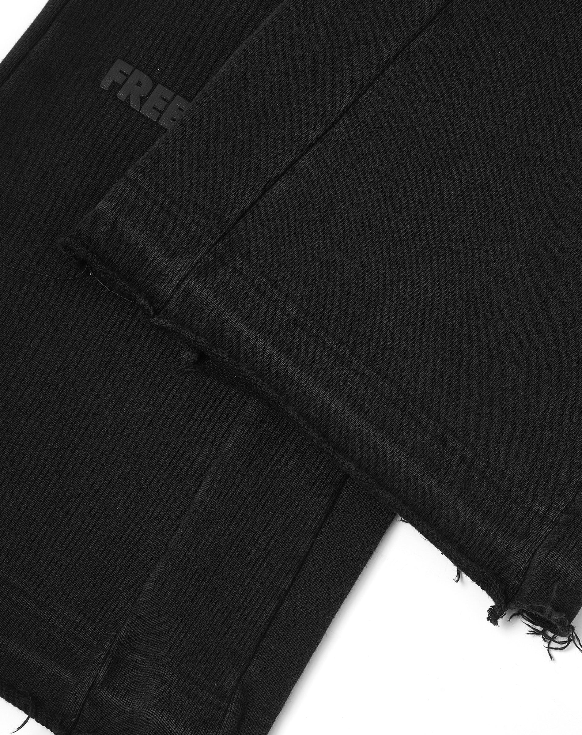 Radial Sunfade Flares Sweatpants - Black