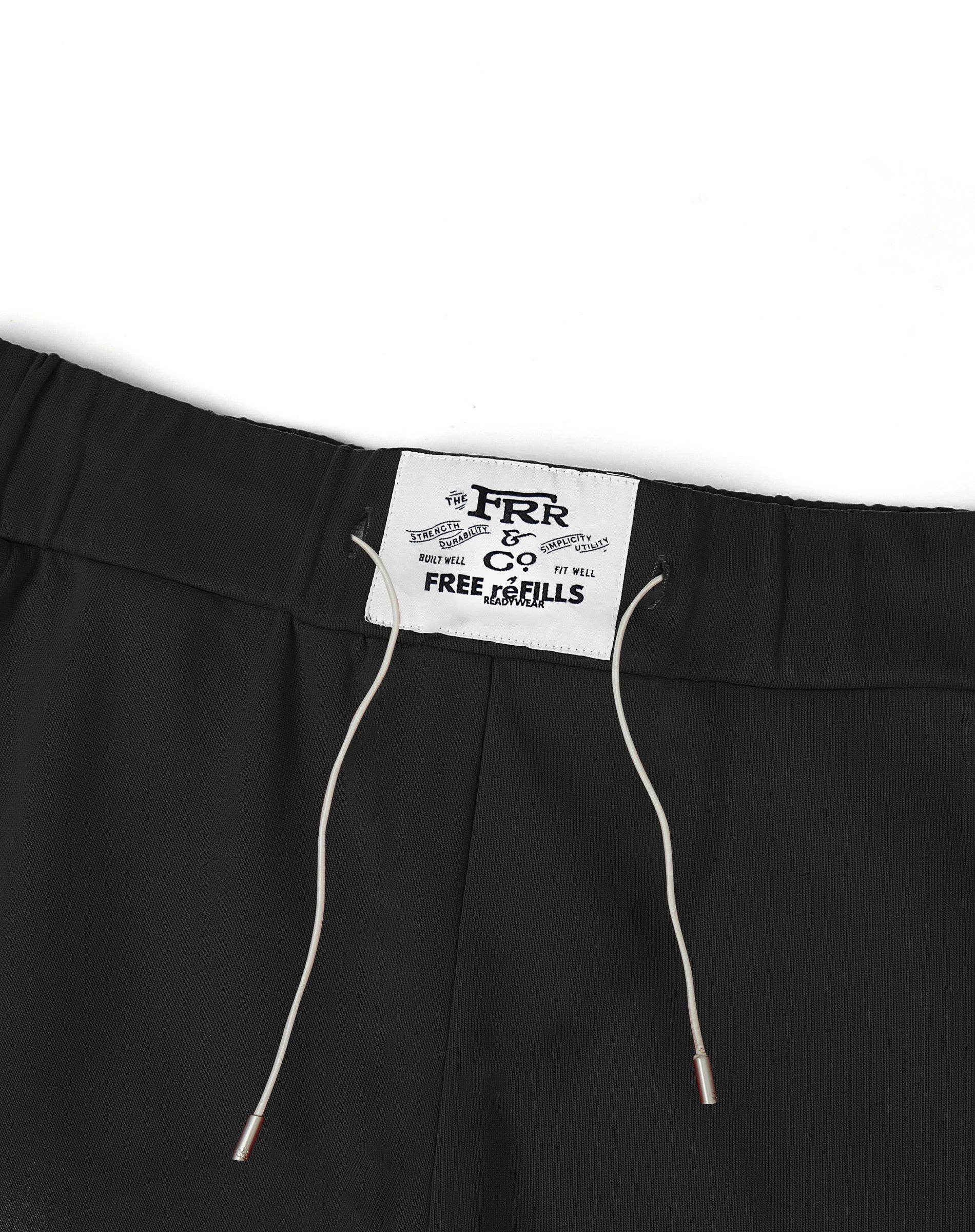 Radial Sunfade Flares Sweatpants - Black