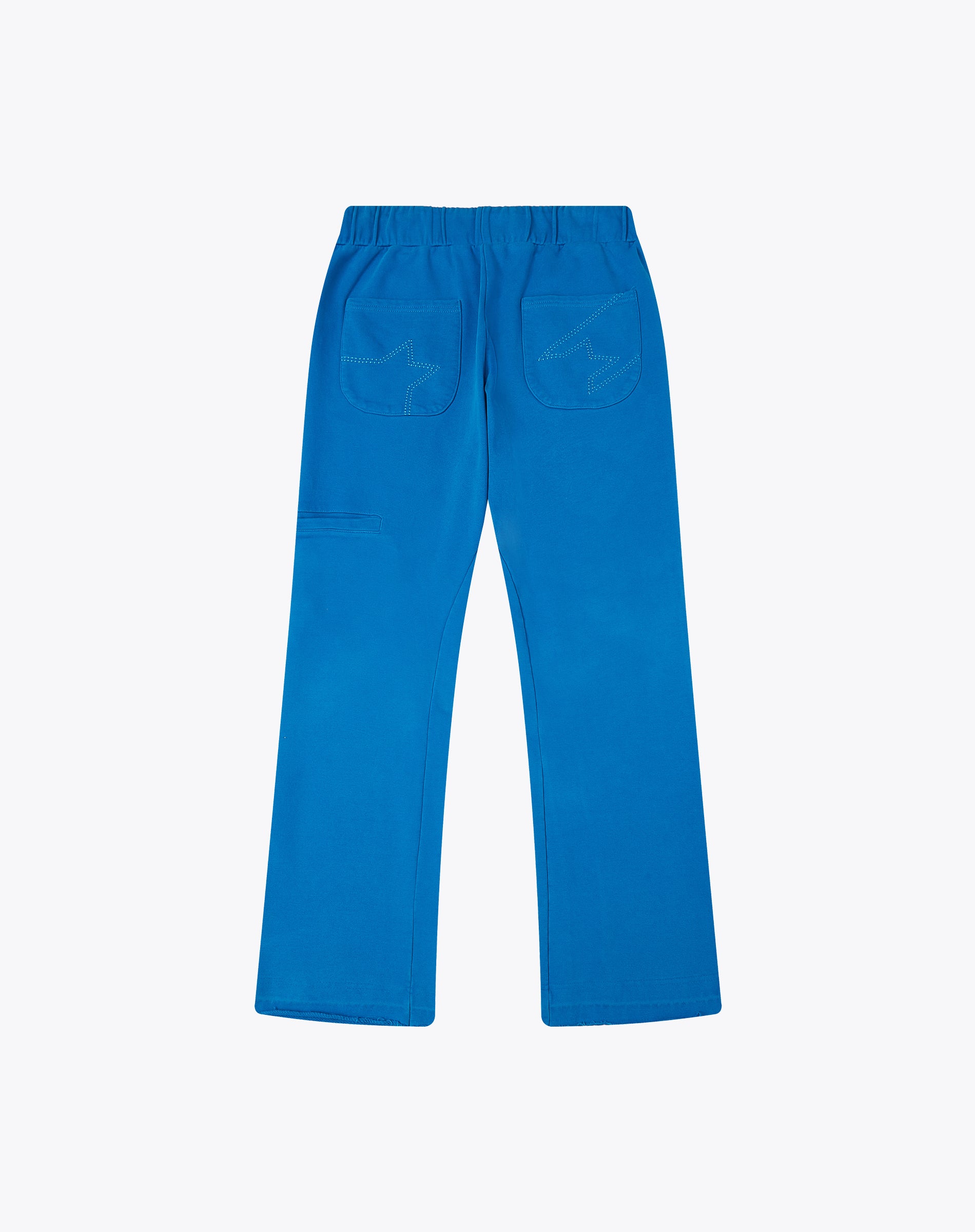 Radial Sunfade Flares Sweatpants - Blue