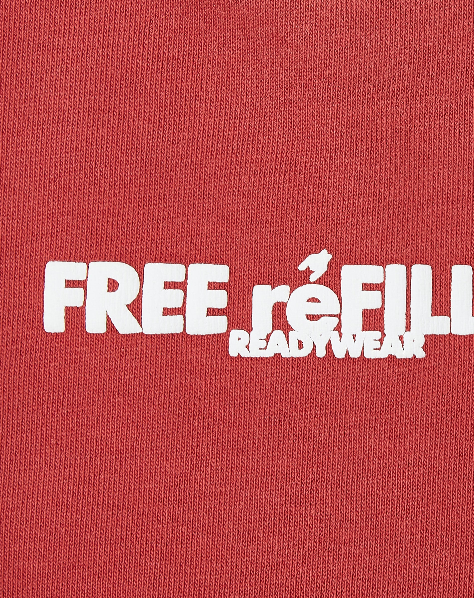 Radial Sunfade Flares Sweatpants - Red