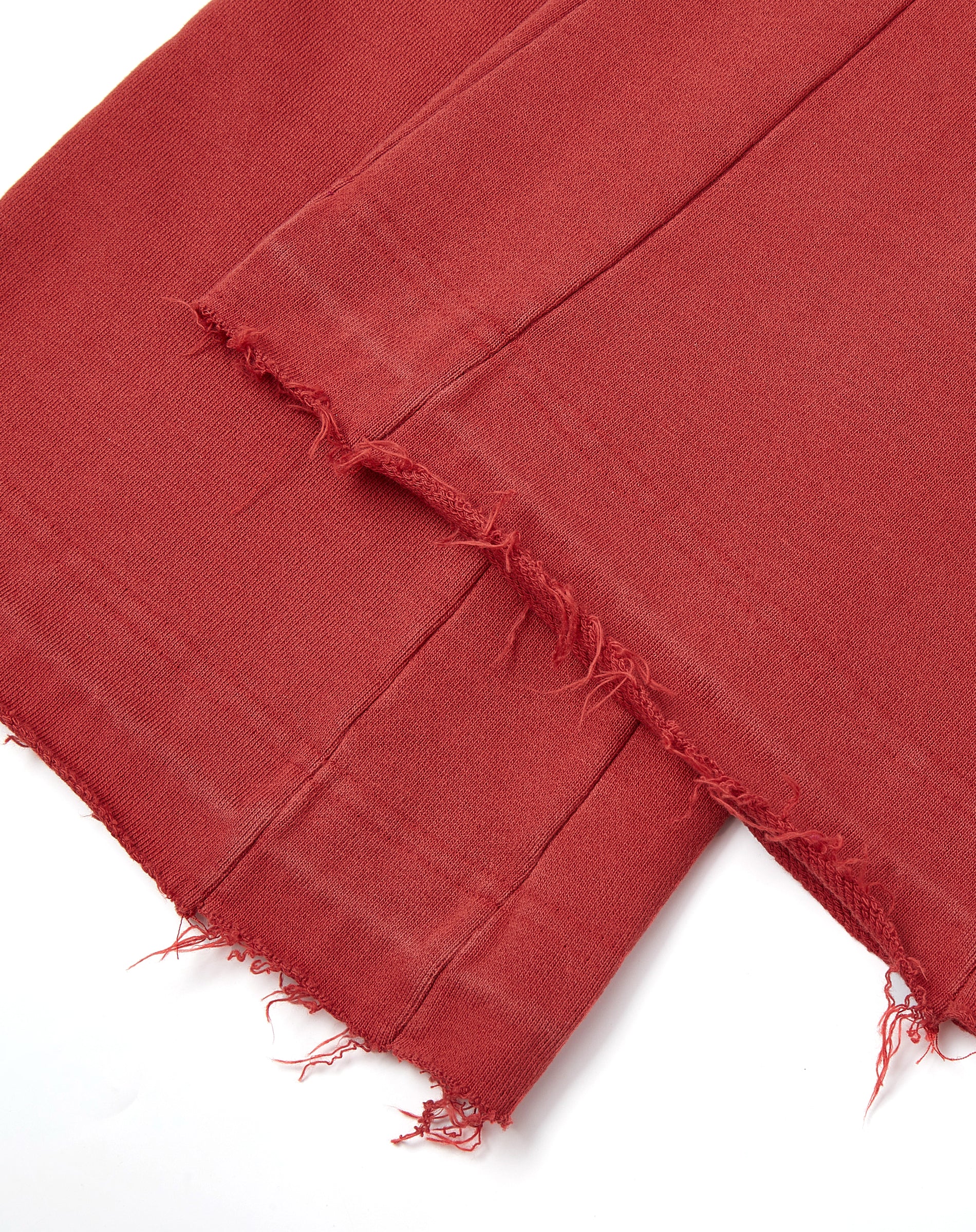 Radial Sunfade Flares Sweatpants - Red