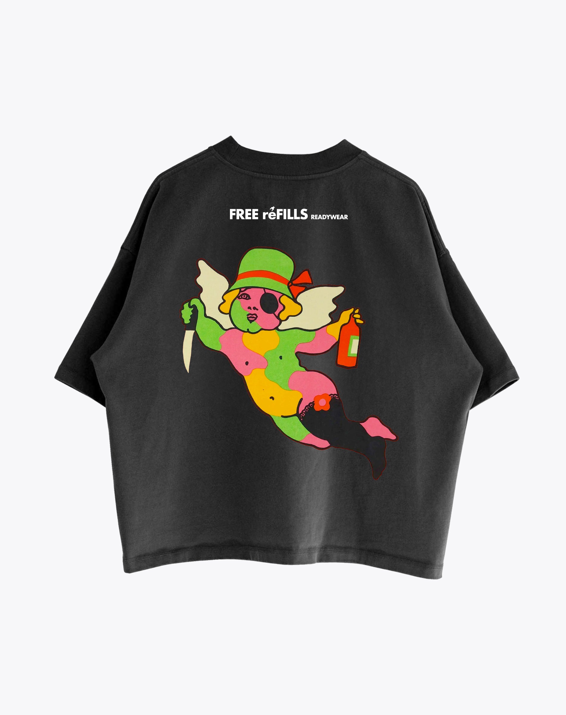 Stars Tee - Vintage Black