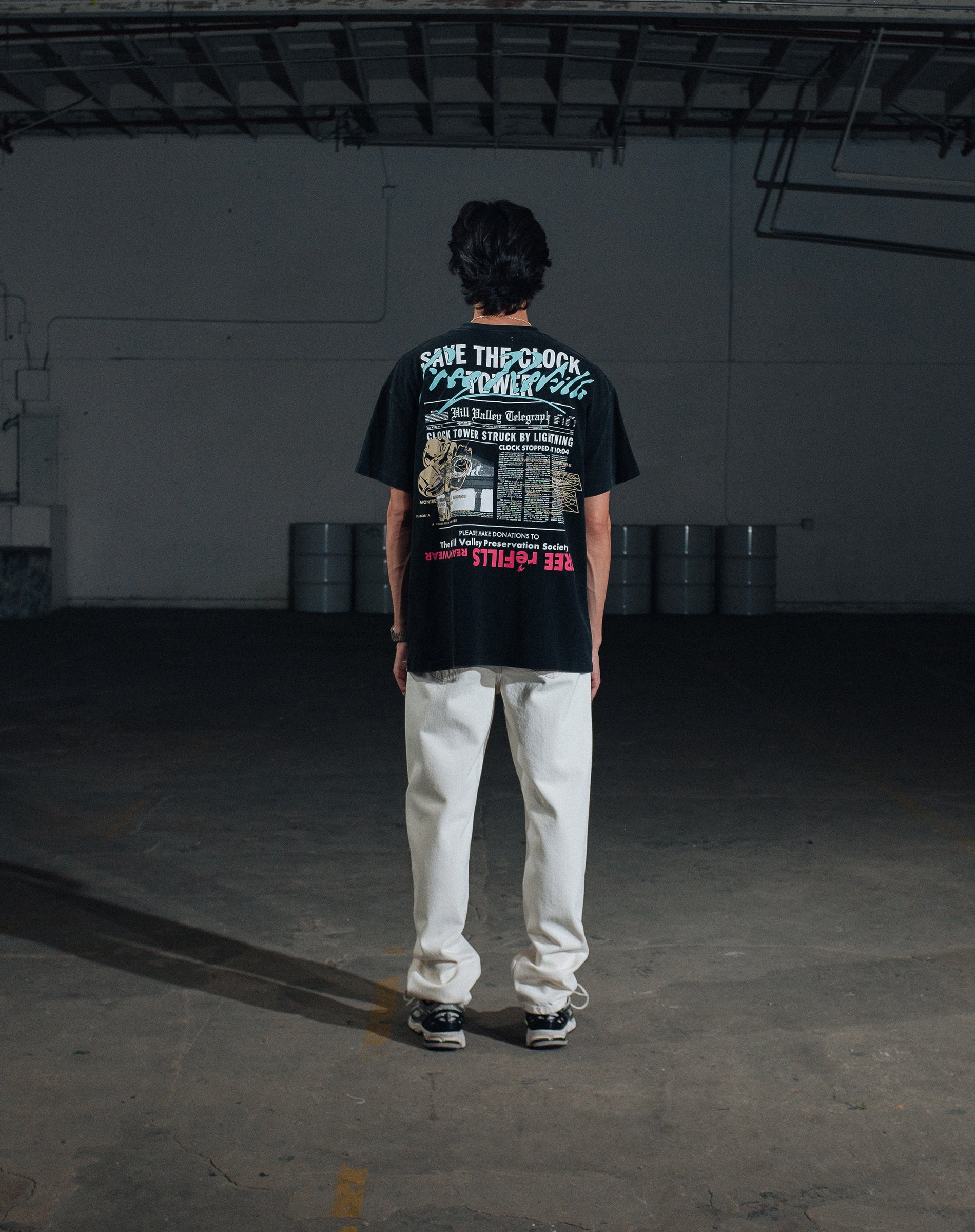 Time Travel Tee - Vintage Black