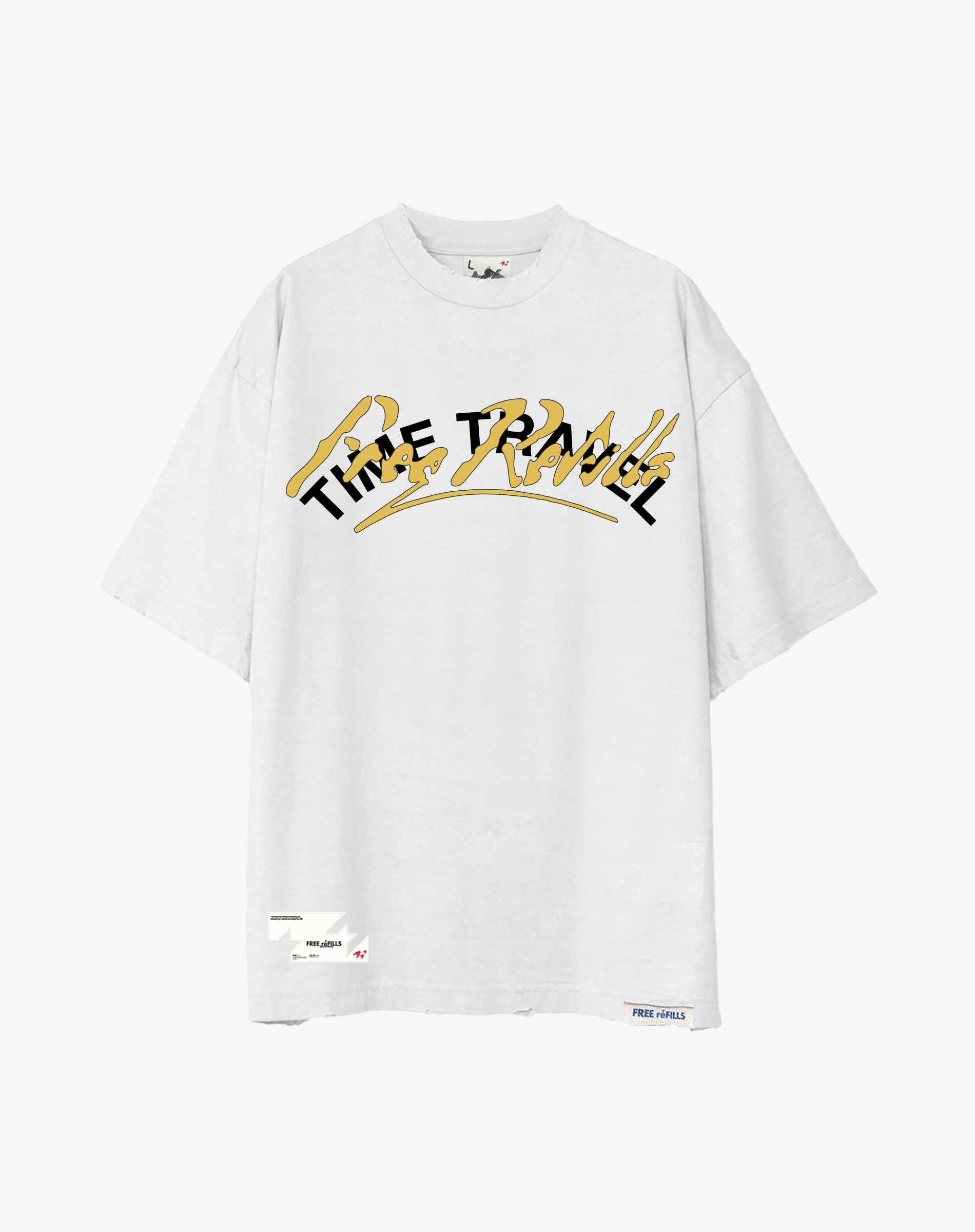 Time Travel Tee - Vintage White