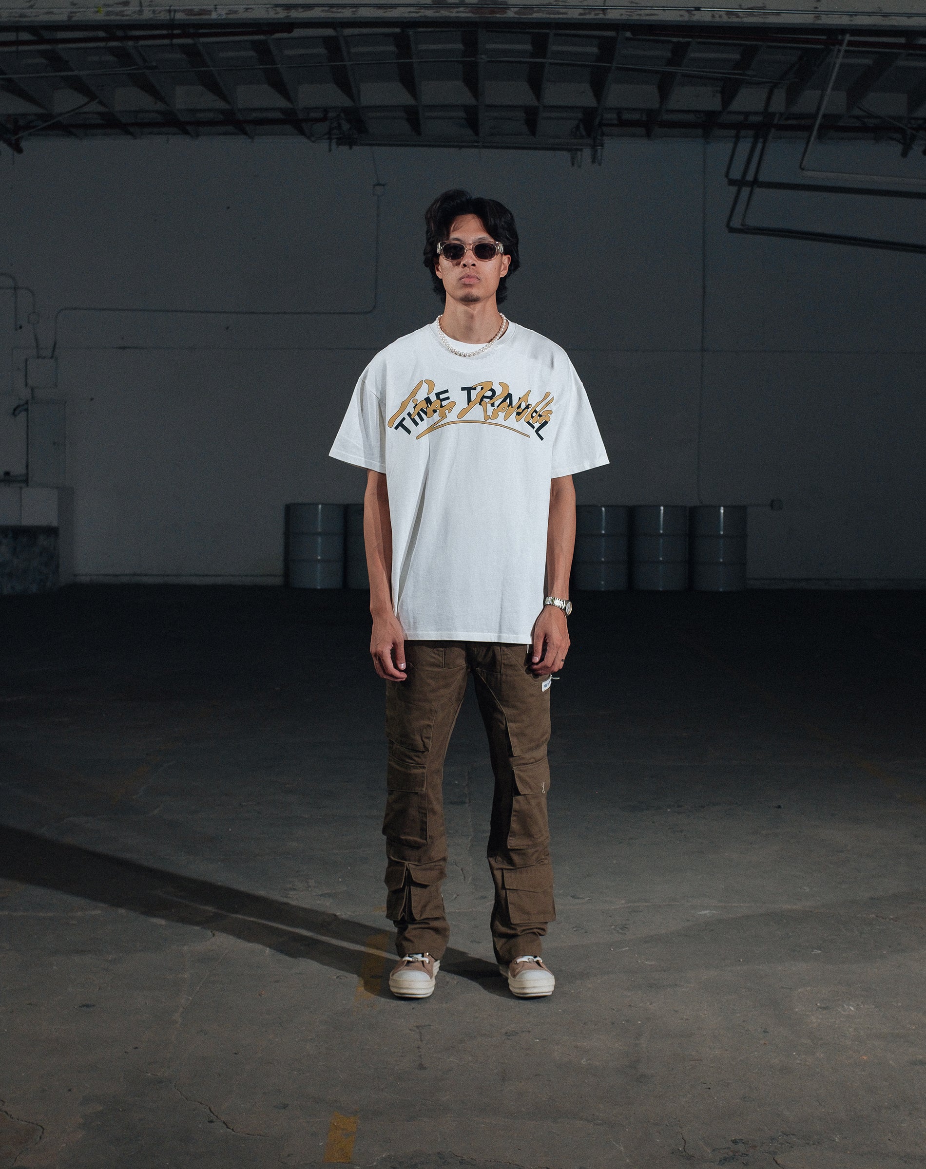Time Travel Tee - Vintage White