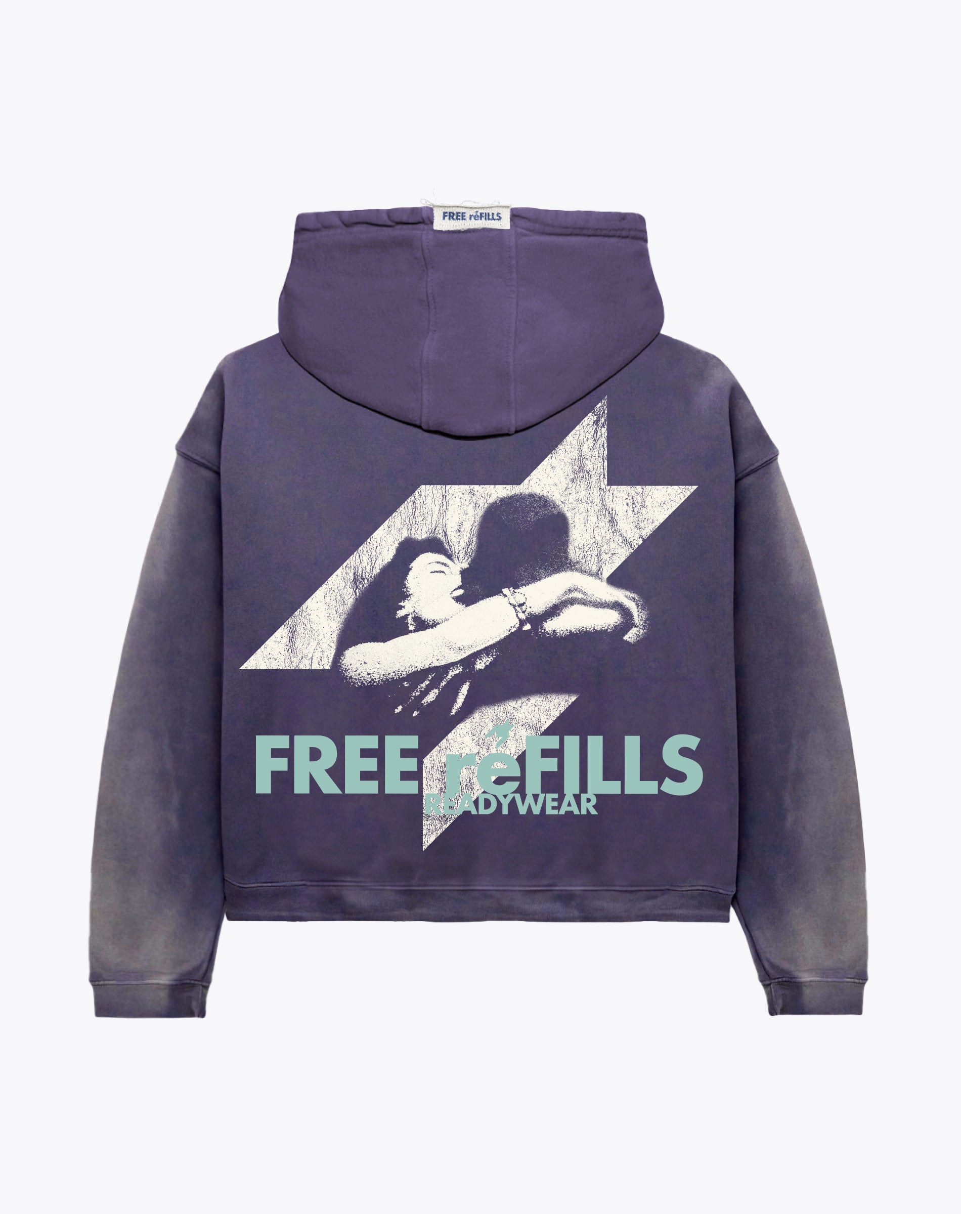 Romance Hoodie - Vintage Purple