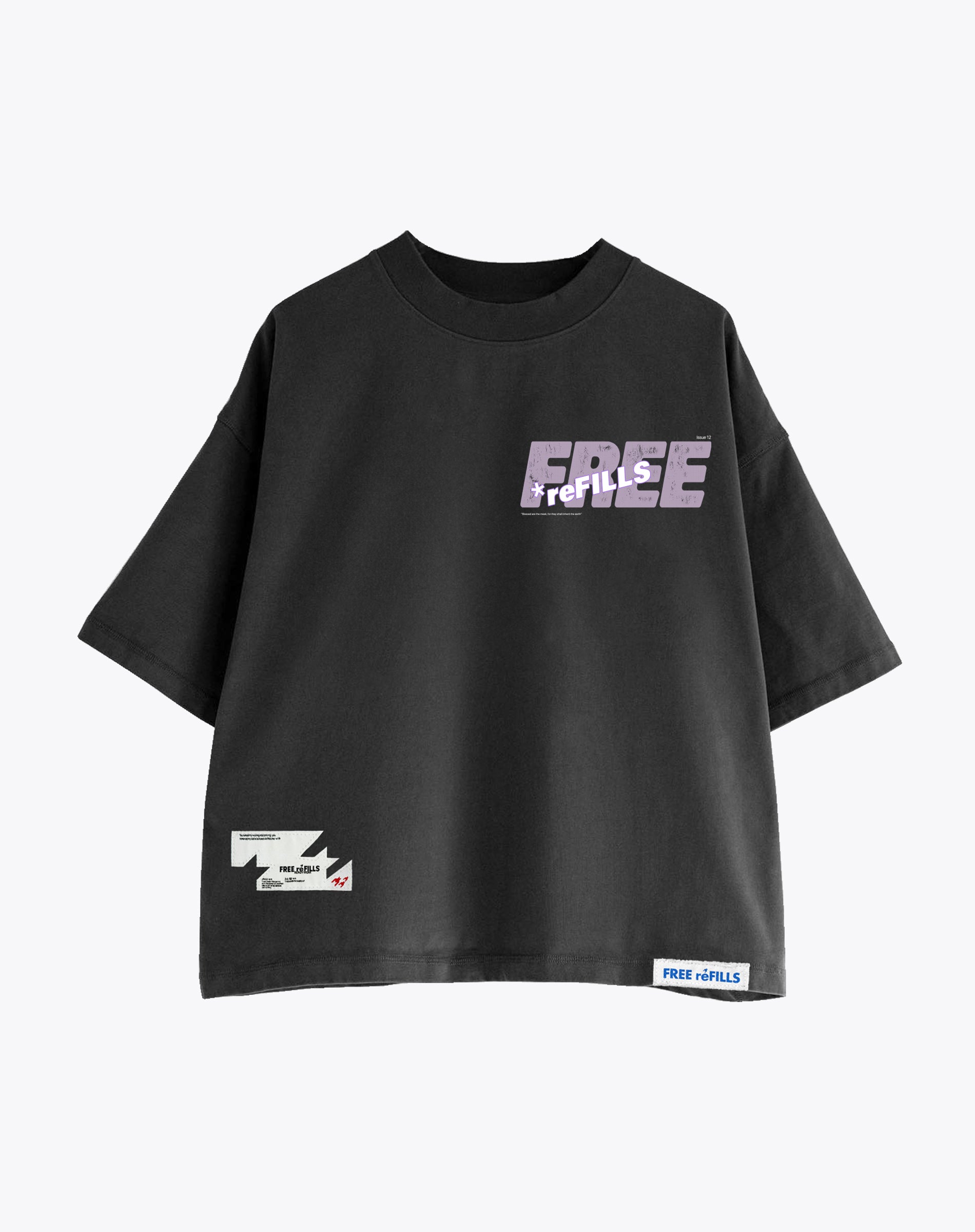 Viola Tee - Vintage Black