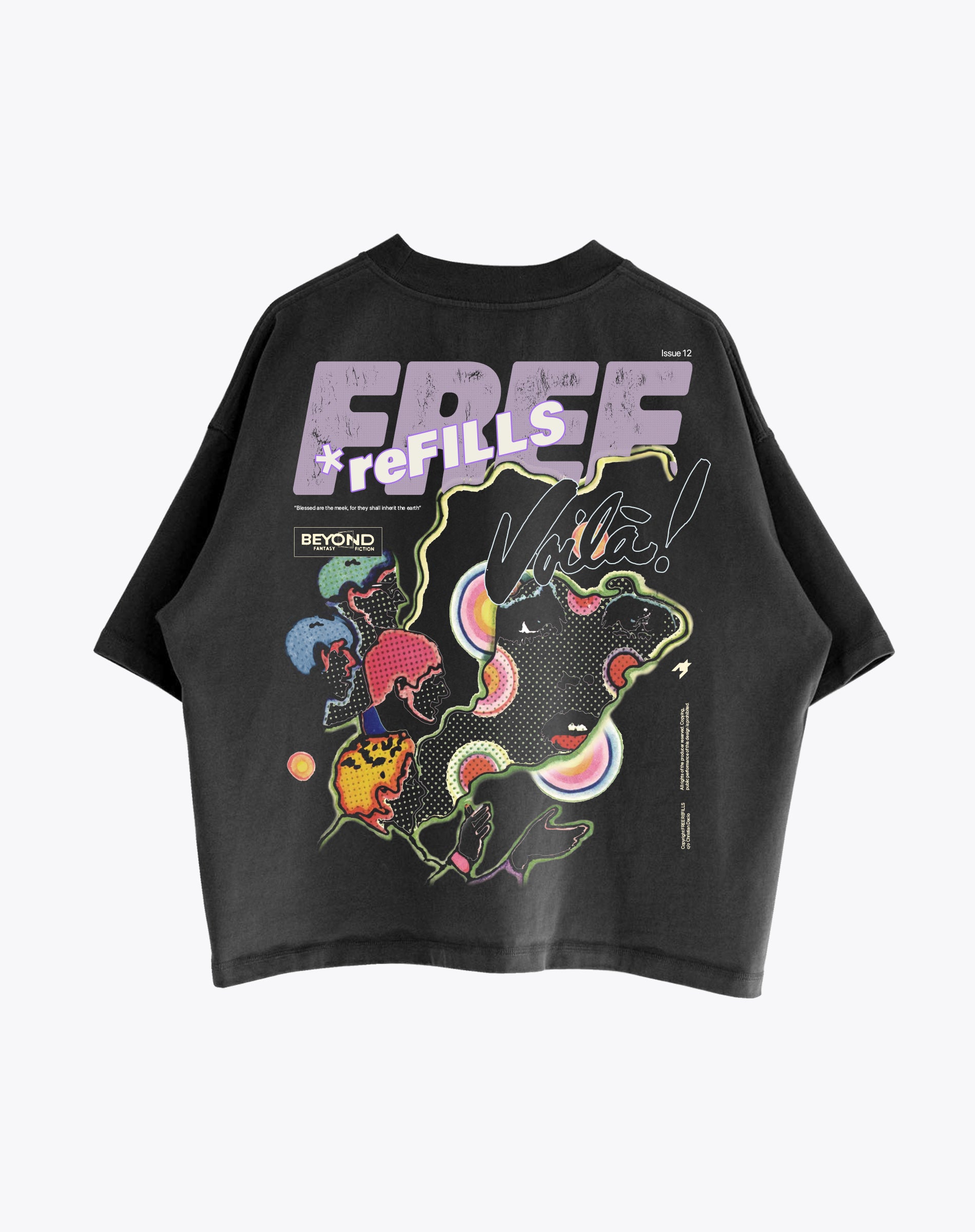 Viola Tee - Vintage Black