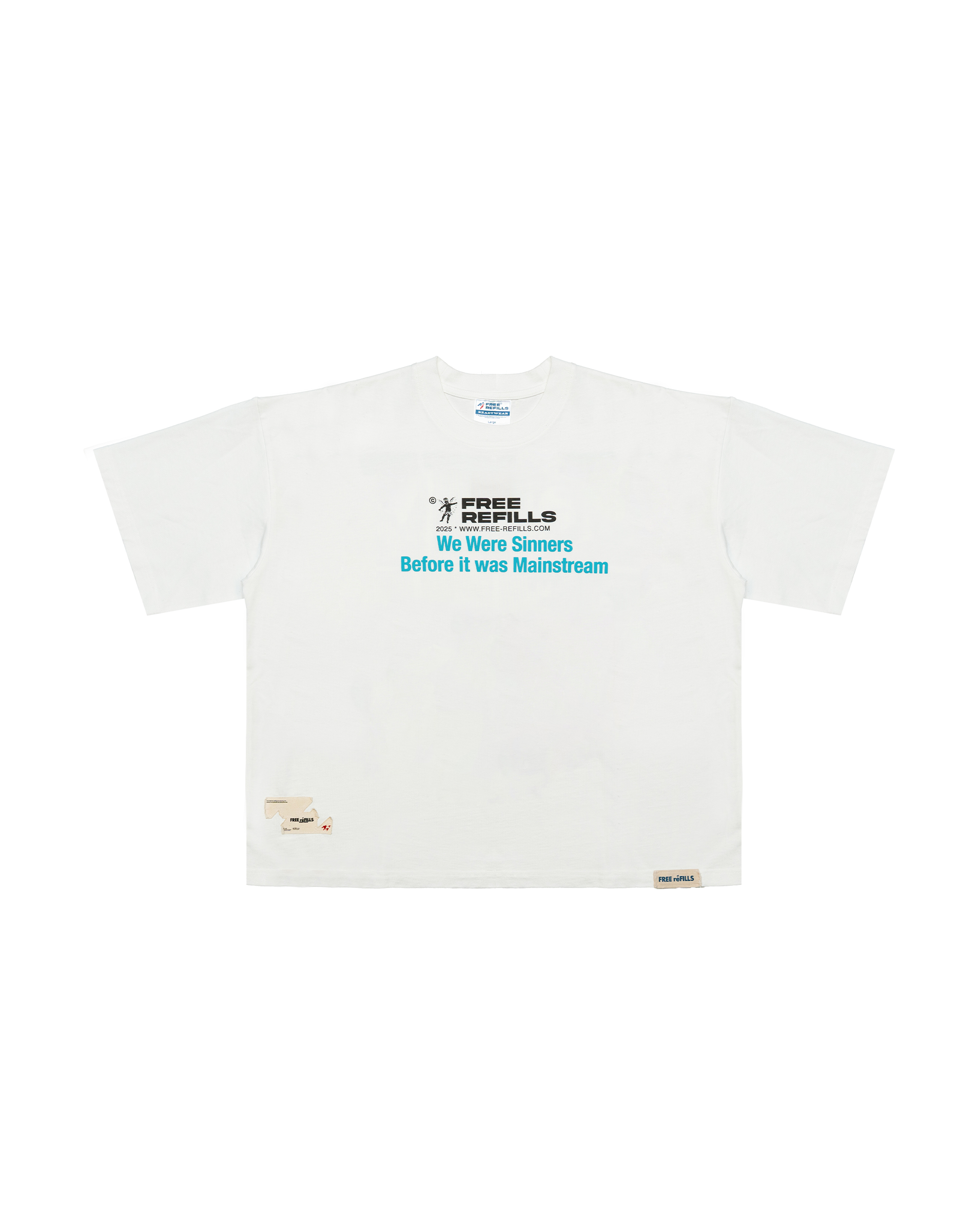 Sins Tee - Vintage White