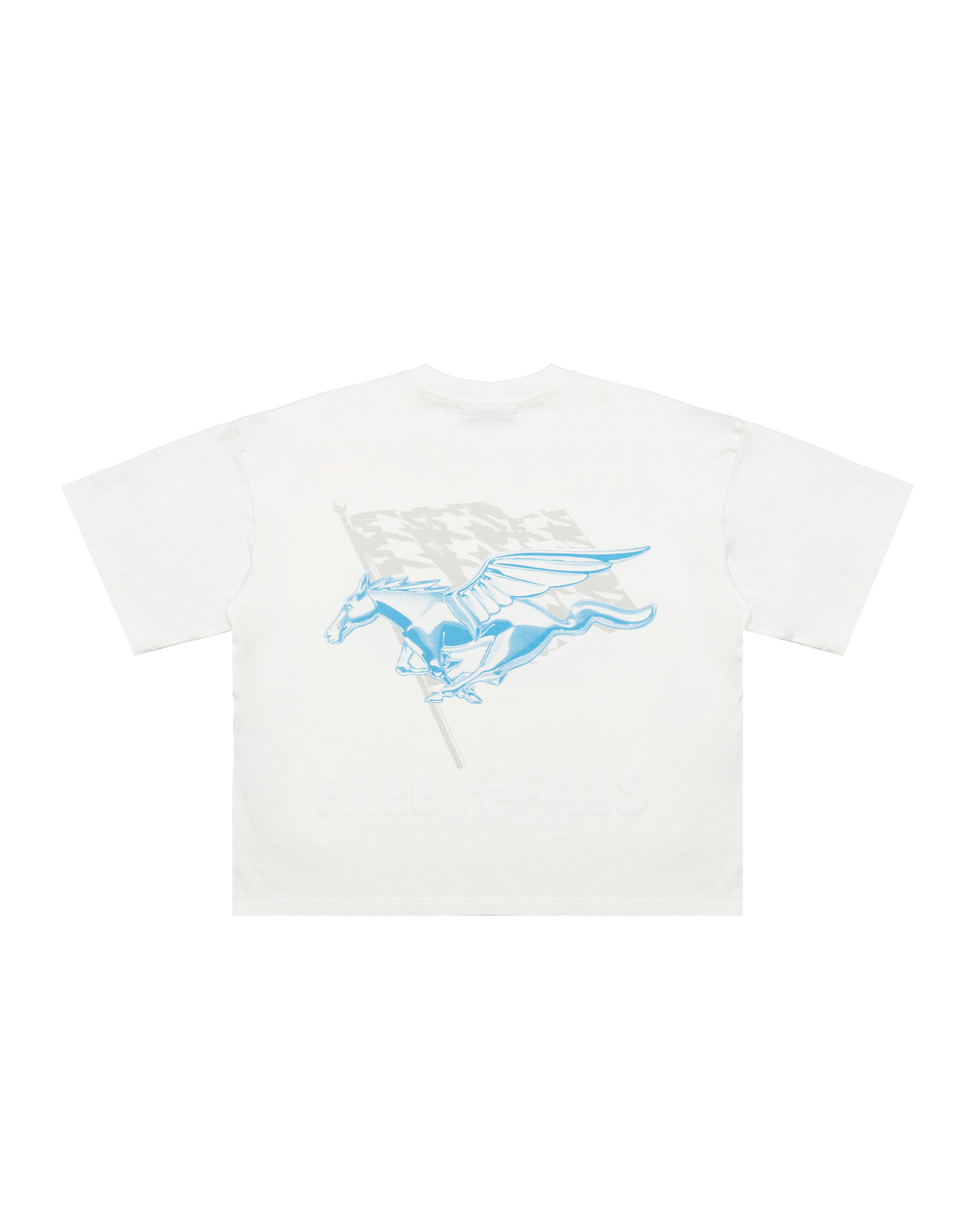 Horse Power Tee - Vintage White