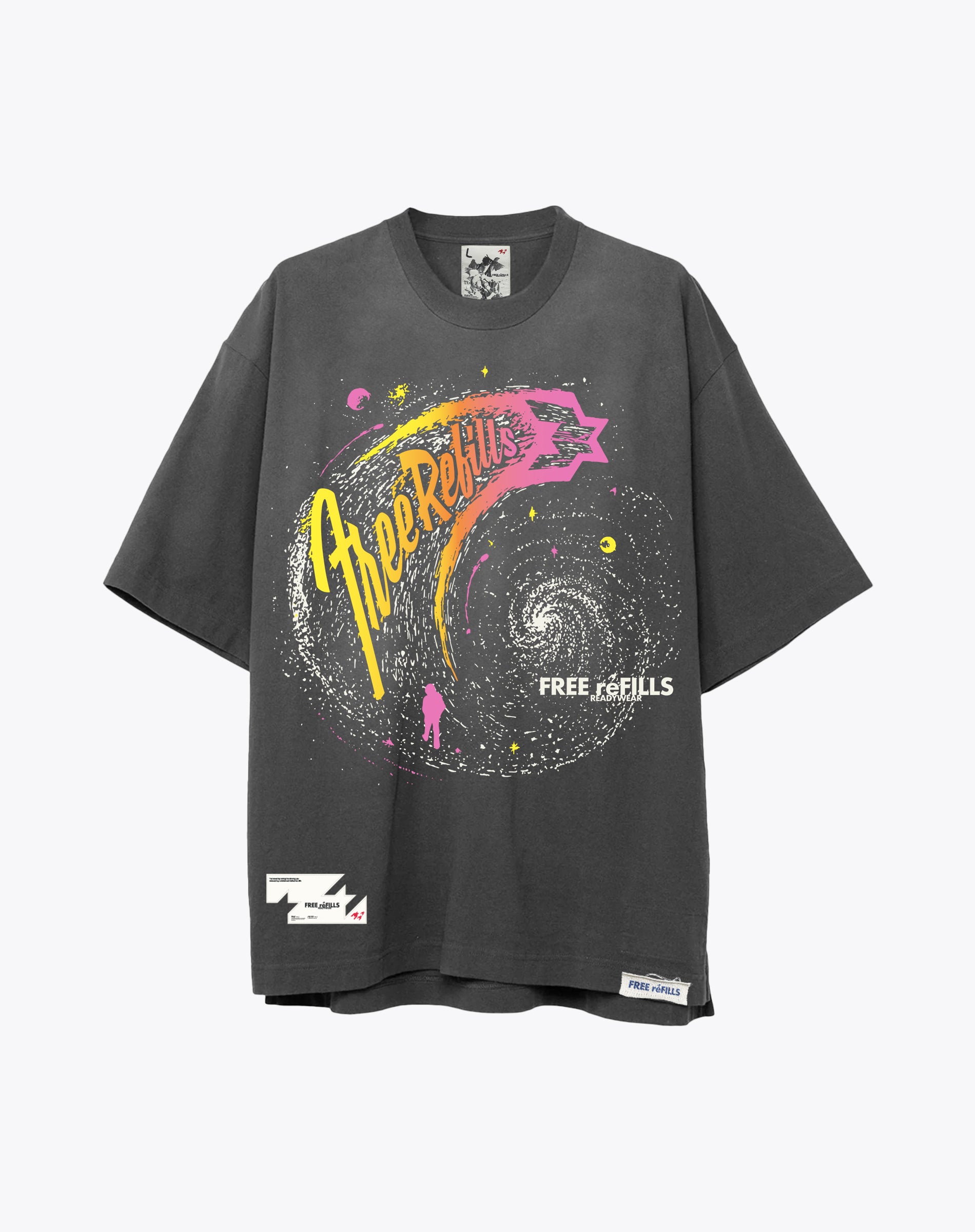 Wanders Tee - Vintage Black