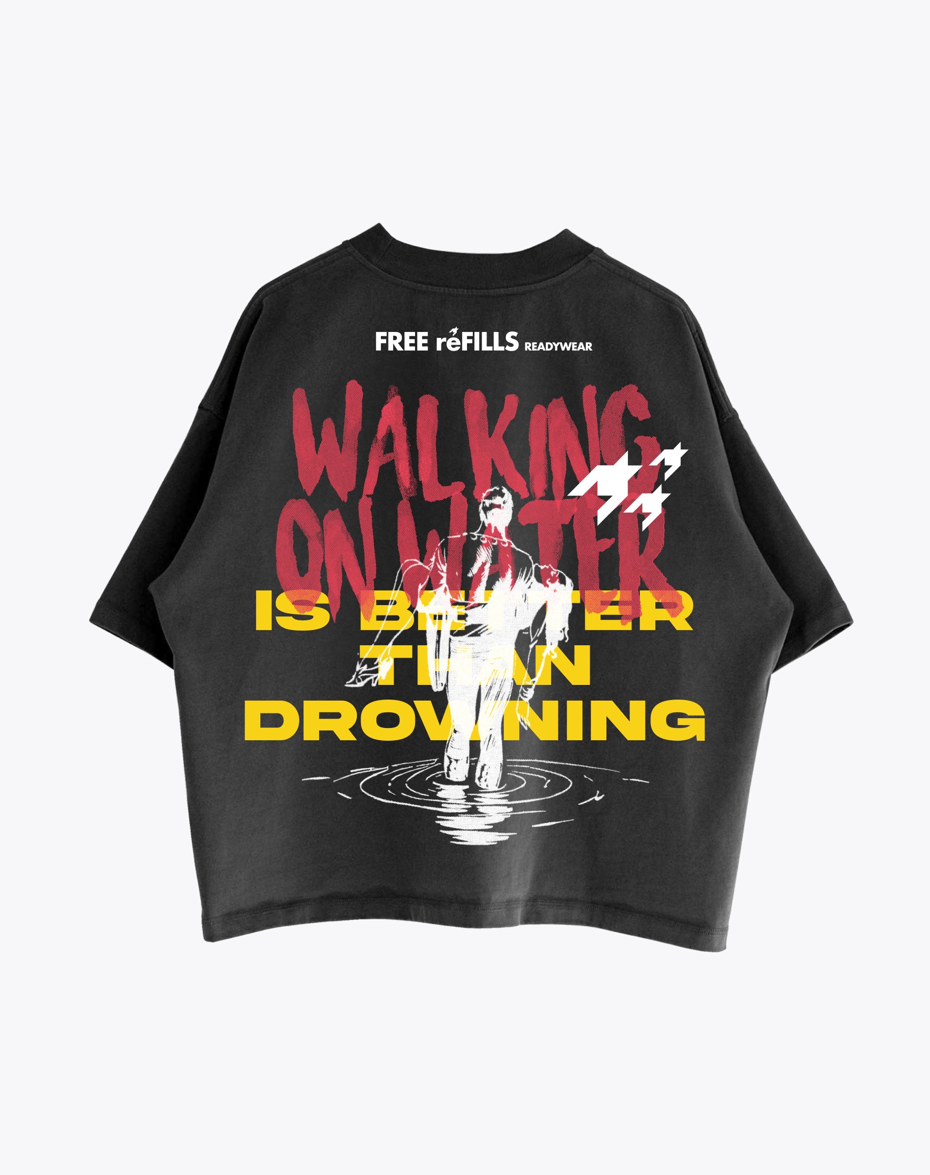 Water Tee - Vintage Black