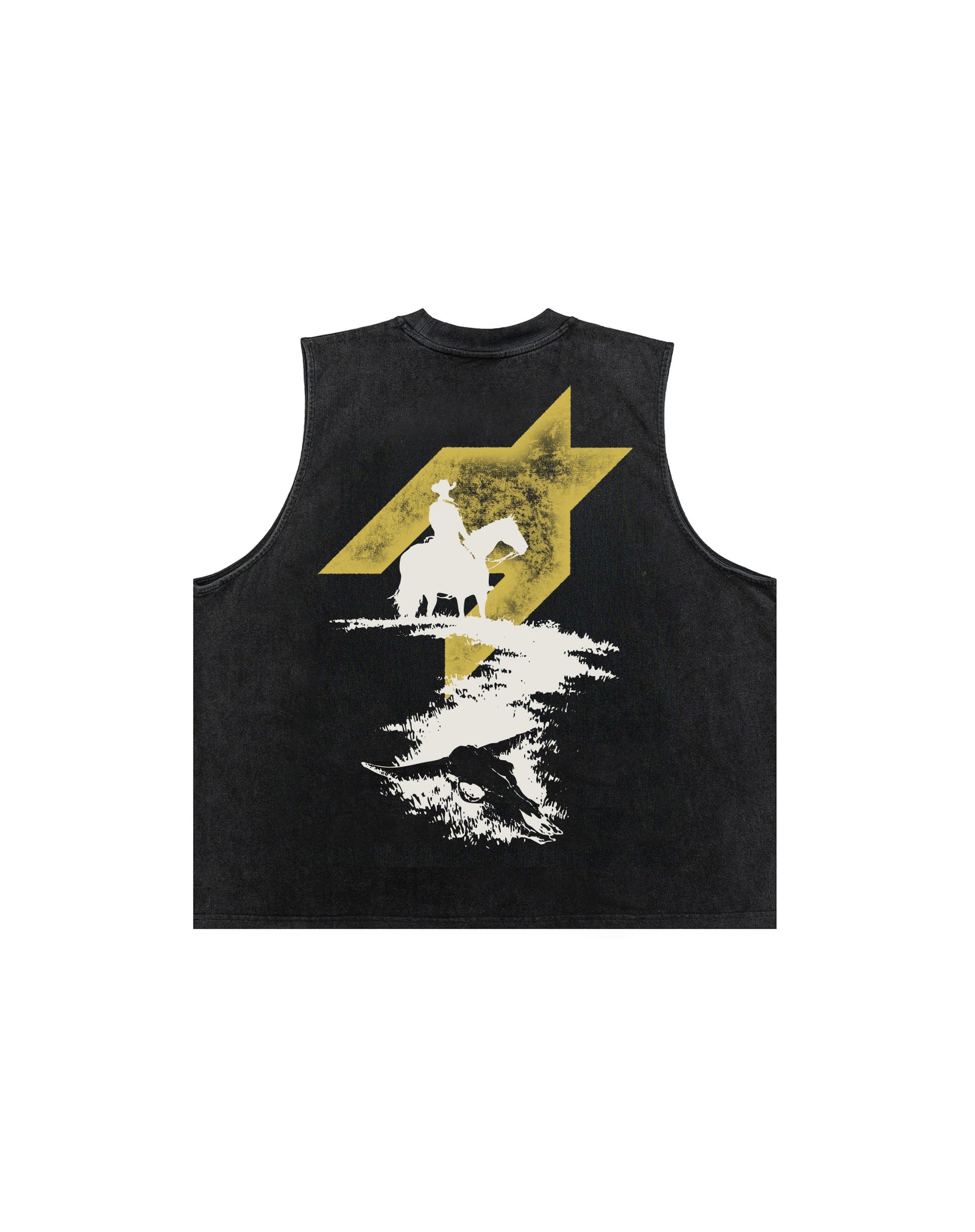 Yellowstone Cut Off Tank - Vintage Black