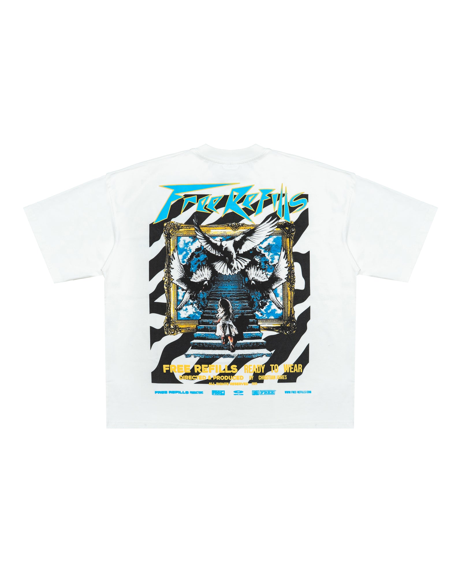 Zebra Tee - Off White