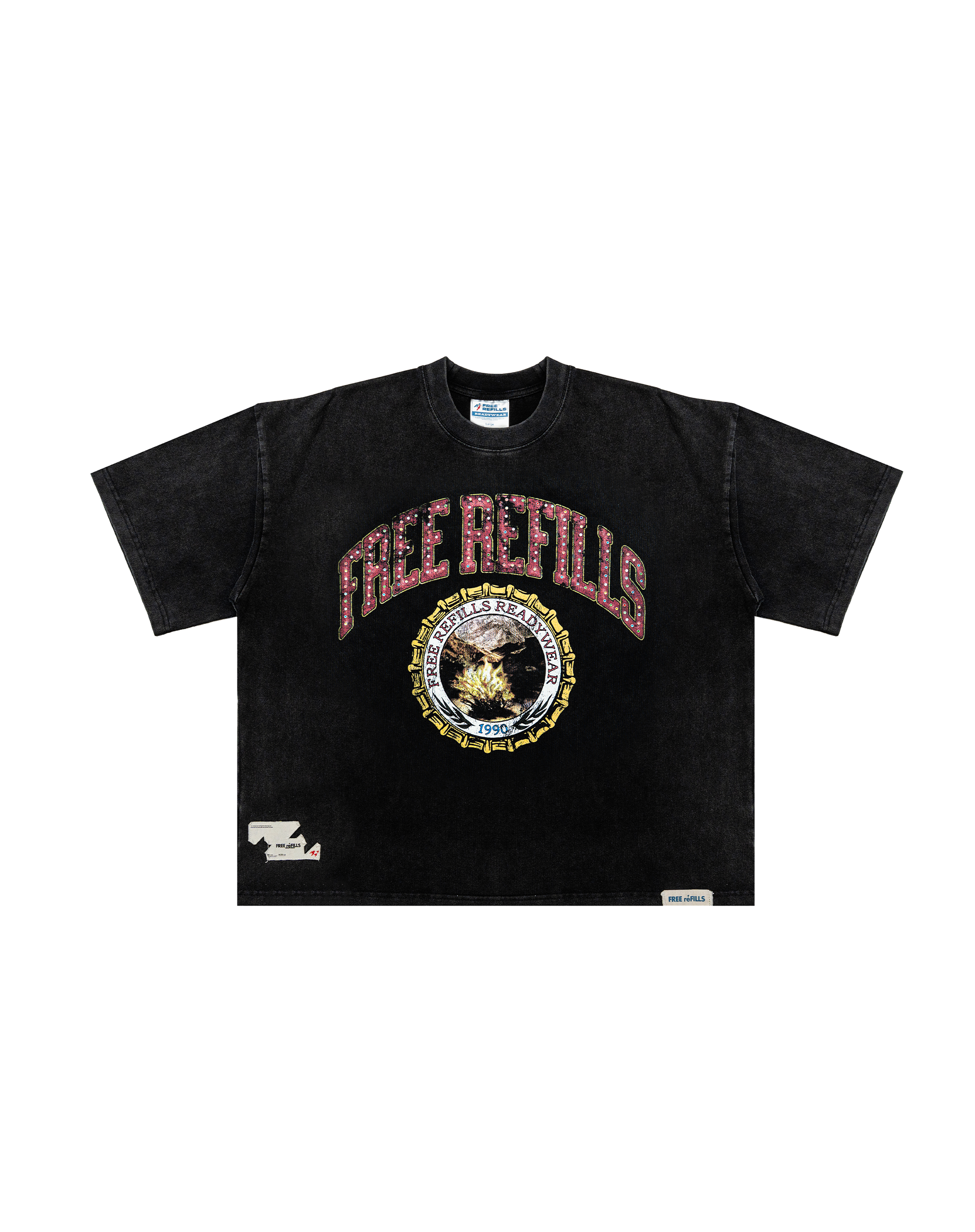 University Tee - Vintage Black