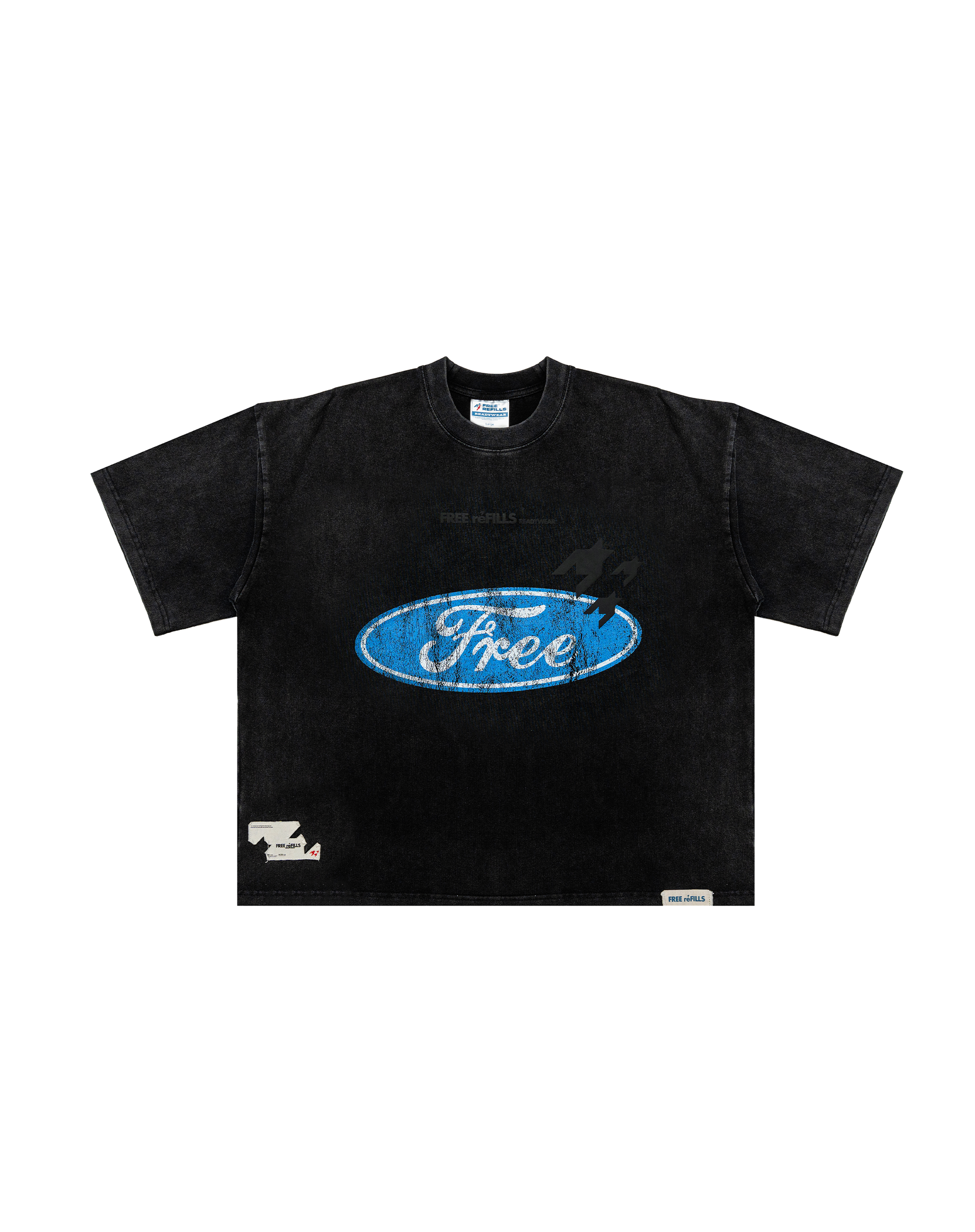 Horse Power Tee - Vintage Black