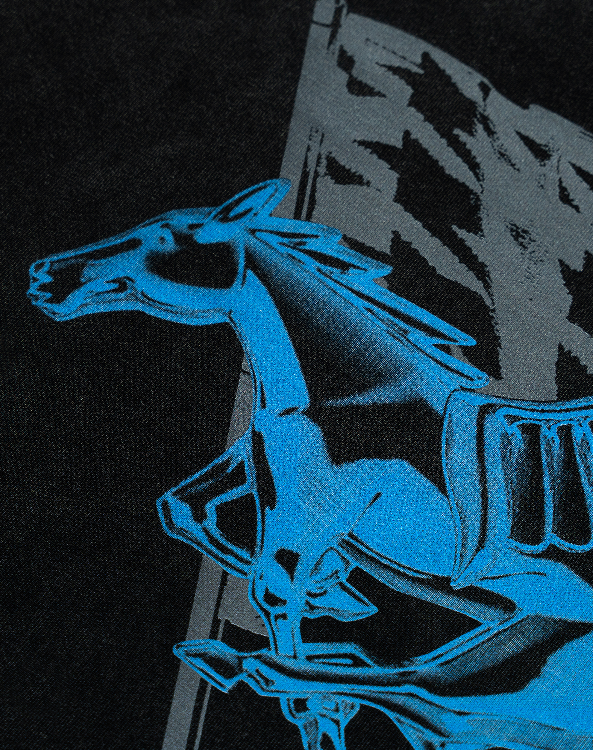 Horse Power Tee - Vintage Black