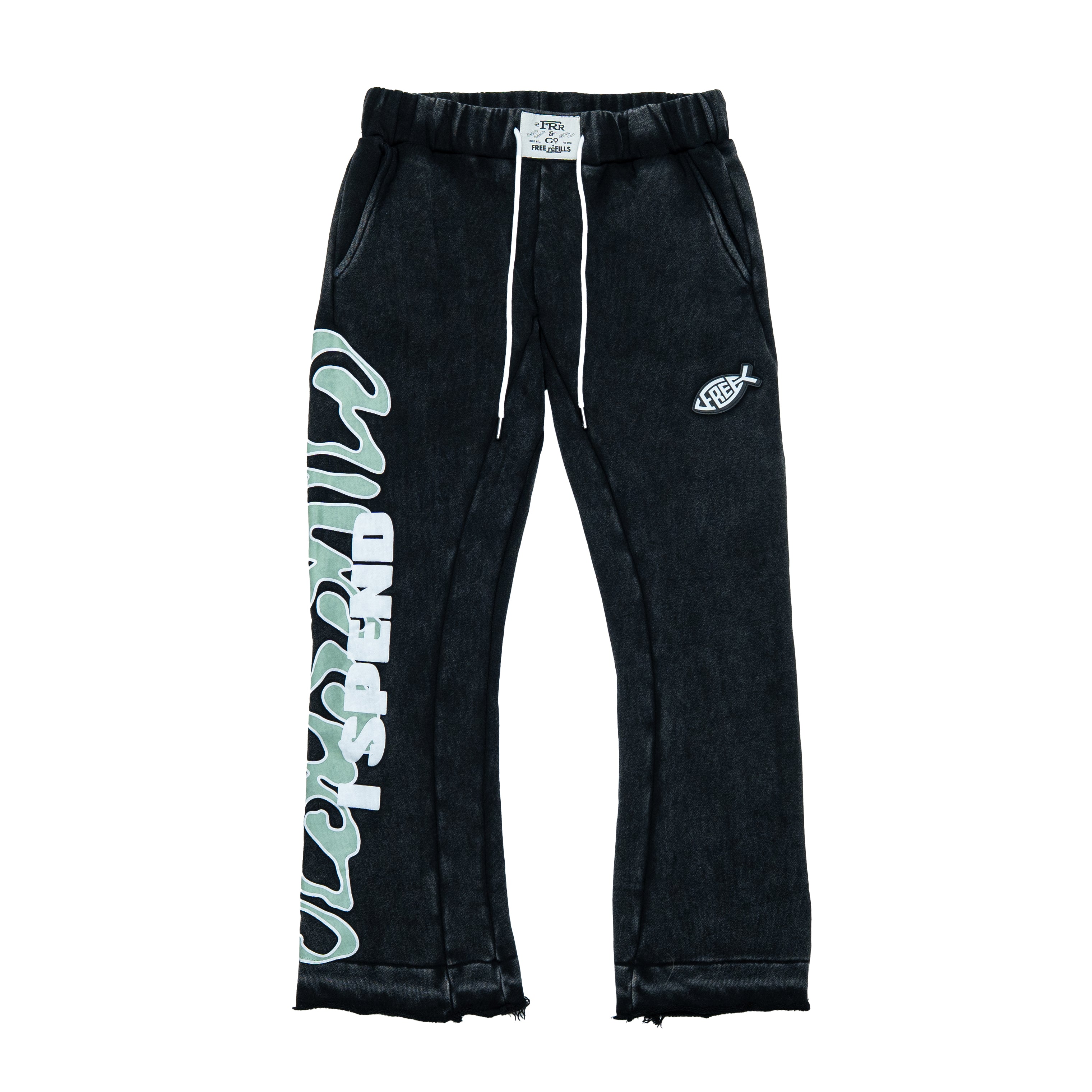Saves Flare Sweatpants - Vintage Black
