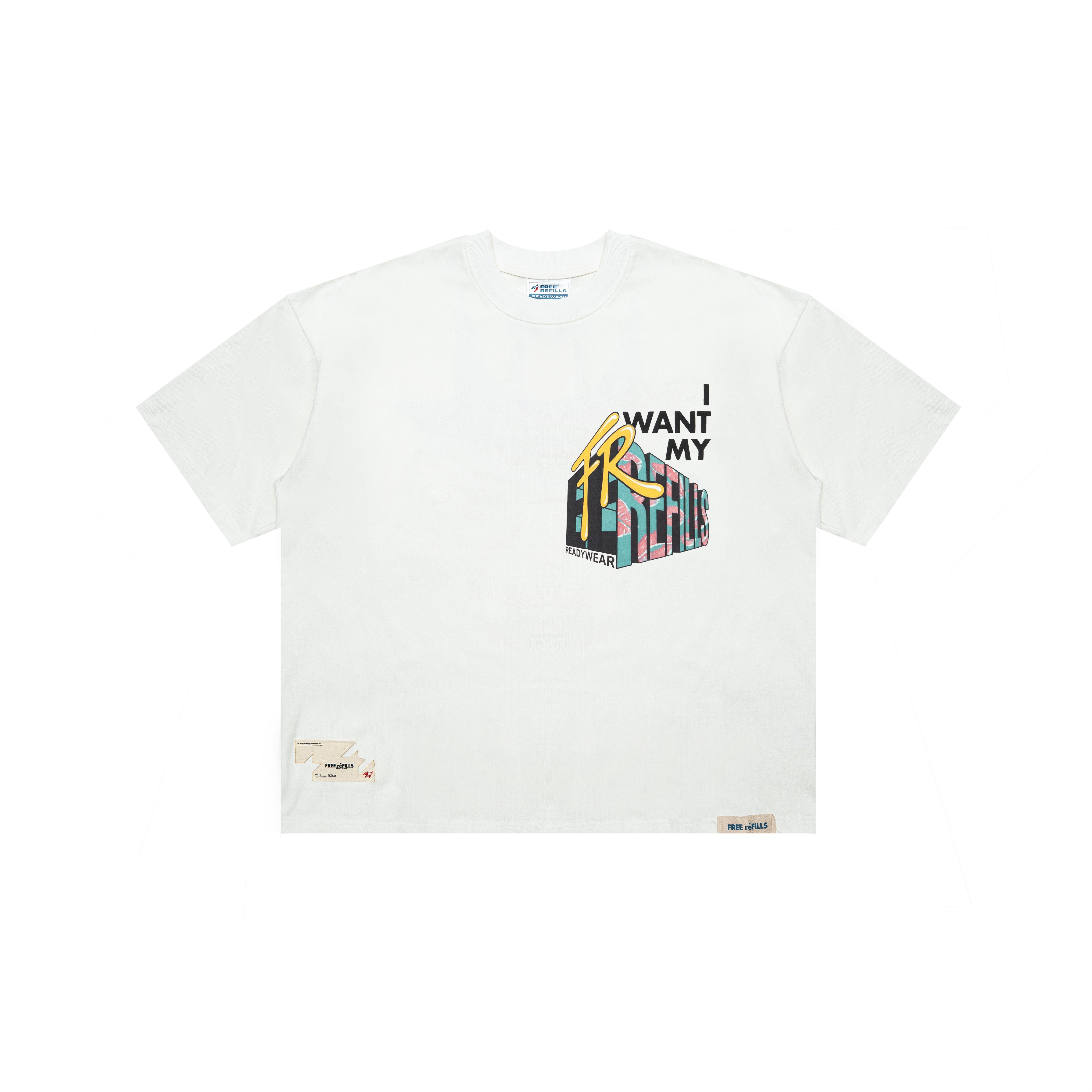 TV Tee - White