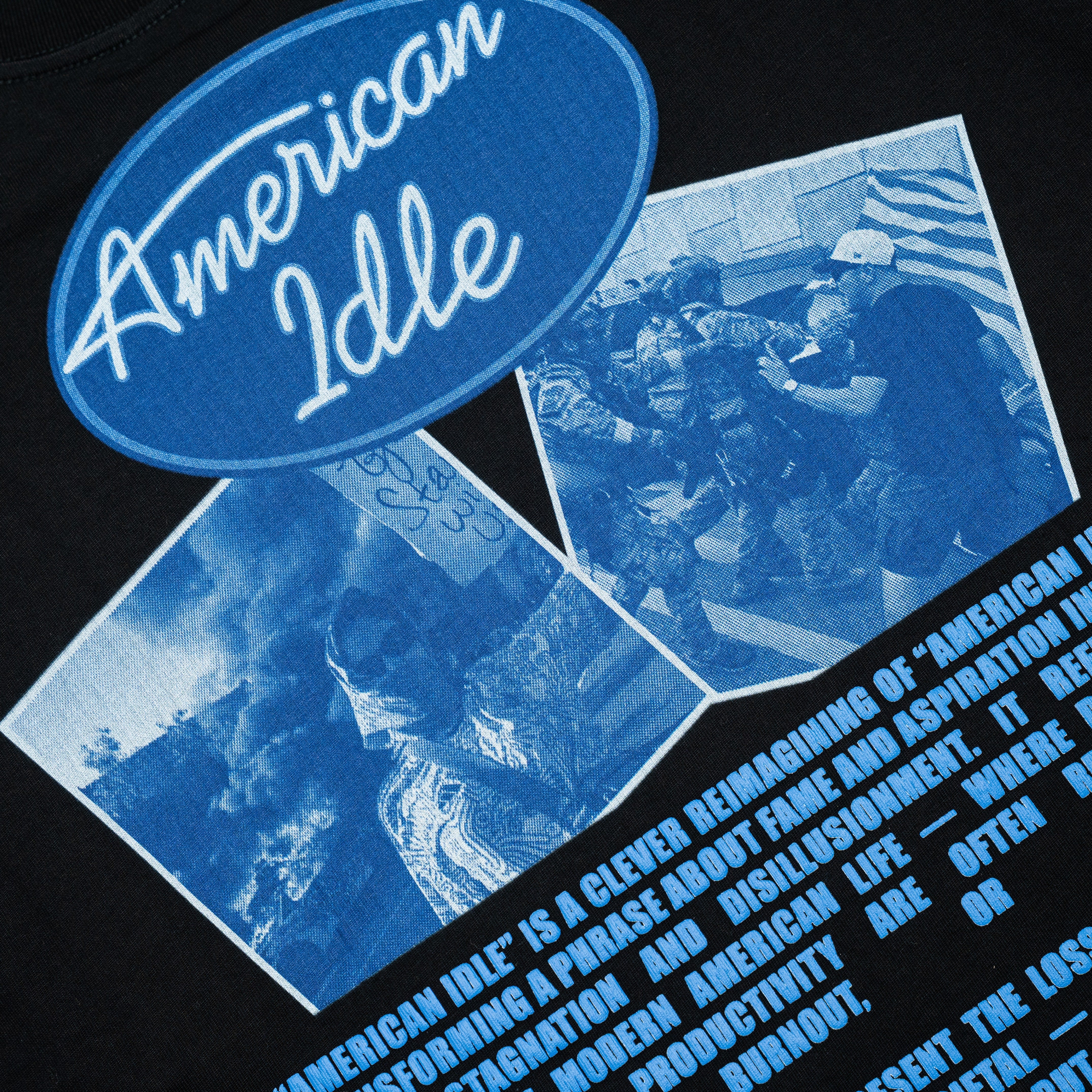 American Idle Tee - Black