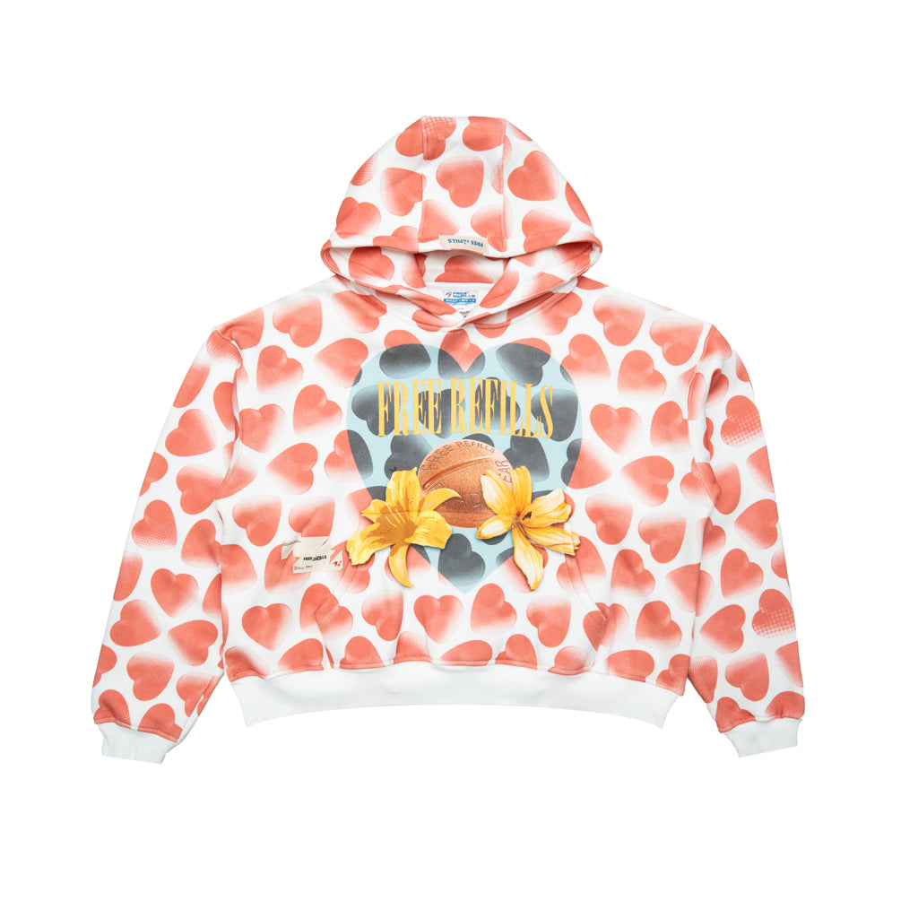 Hearts Hoodie - Off White