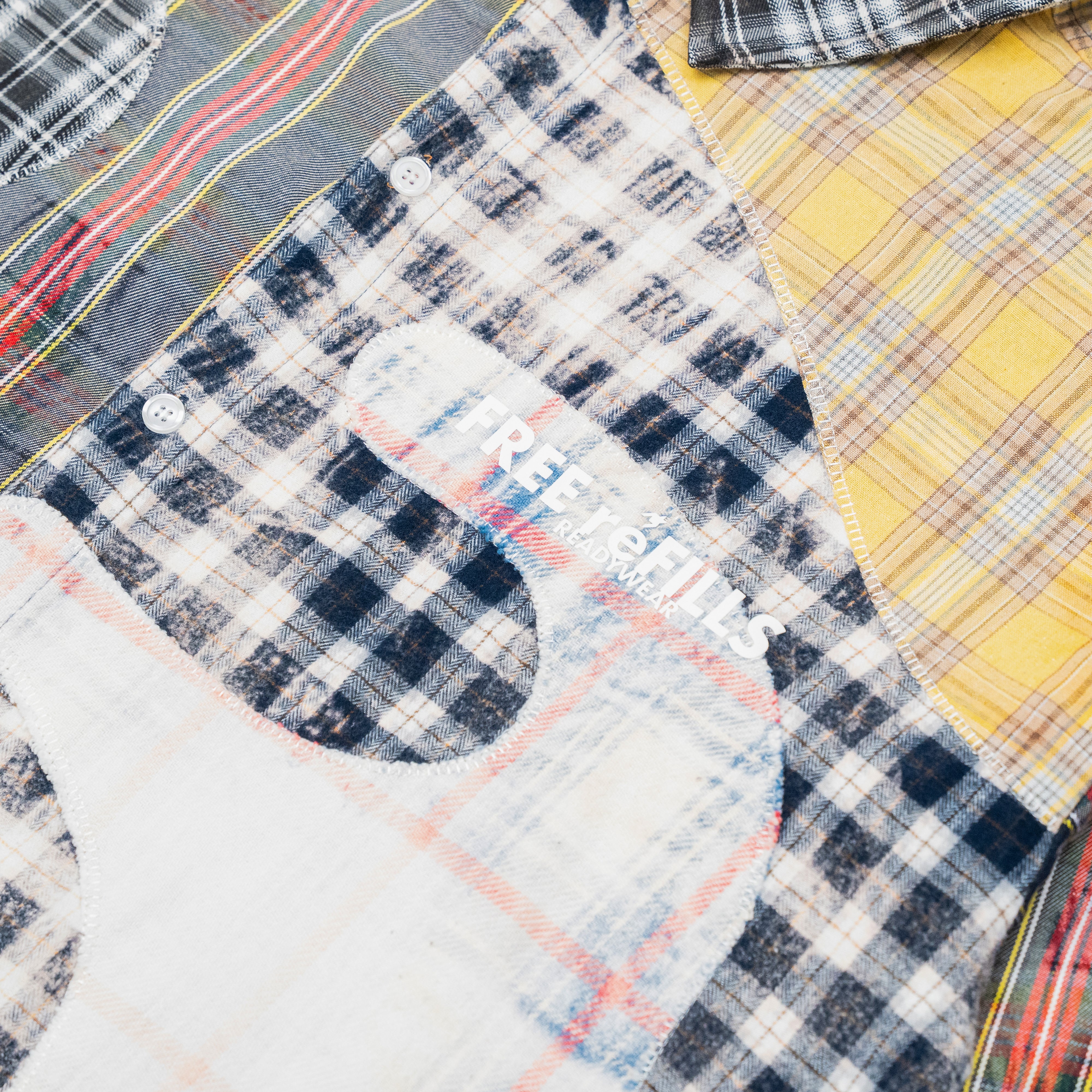 Clashing Flannel Long Sleeve Shirt