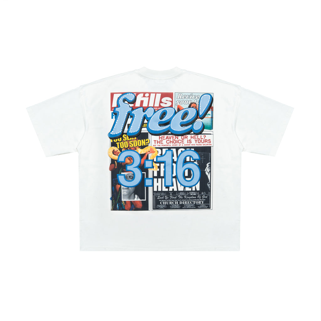Tabloid Tee - Off White