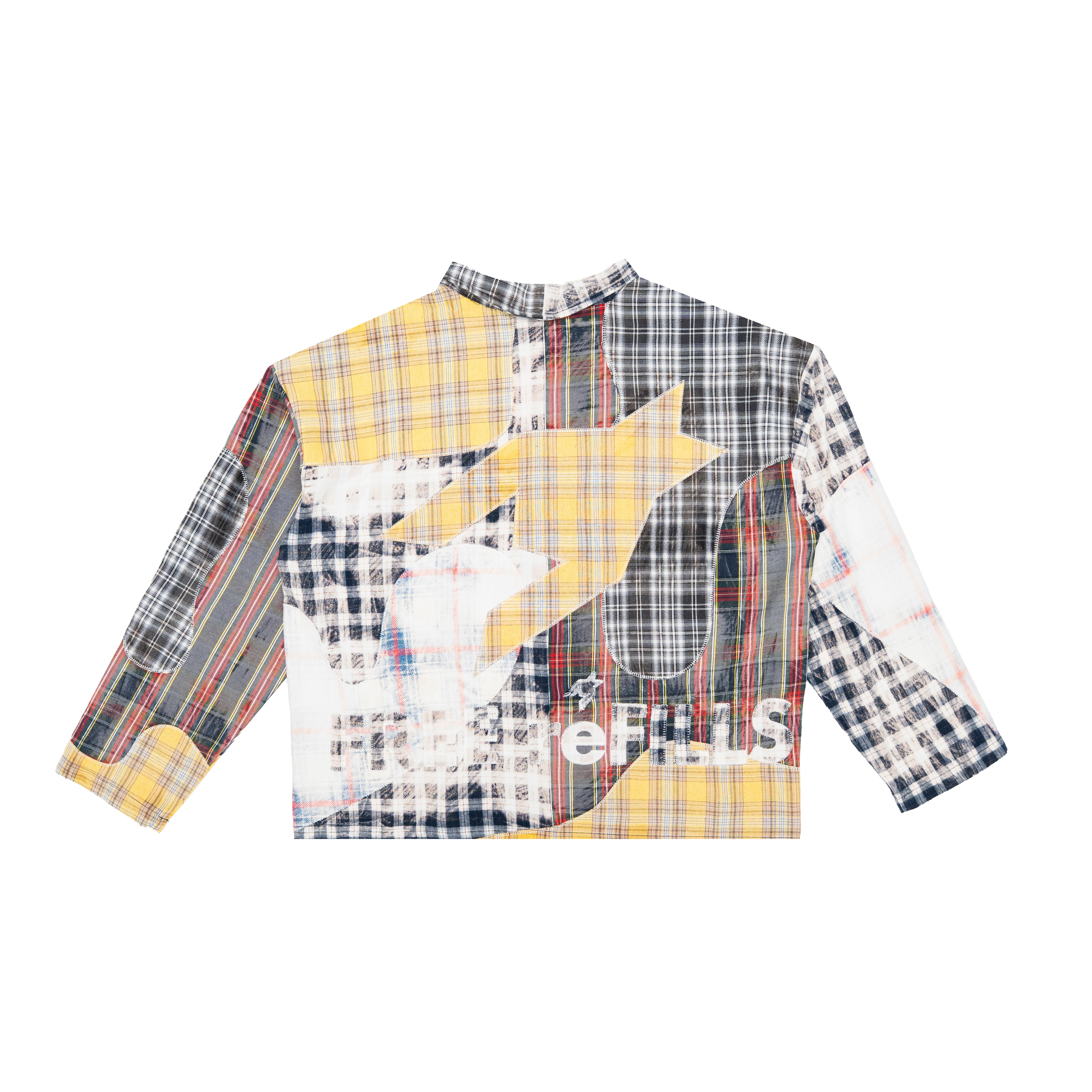 Clashing Flannel Long Sleeve Shirt