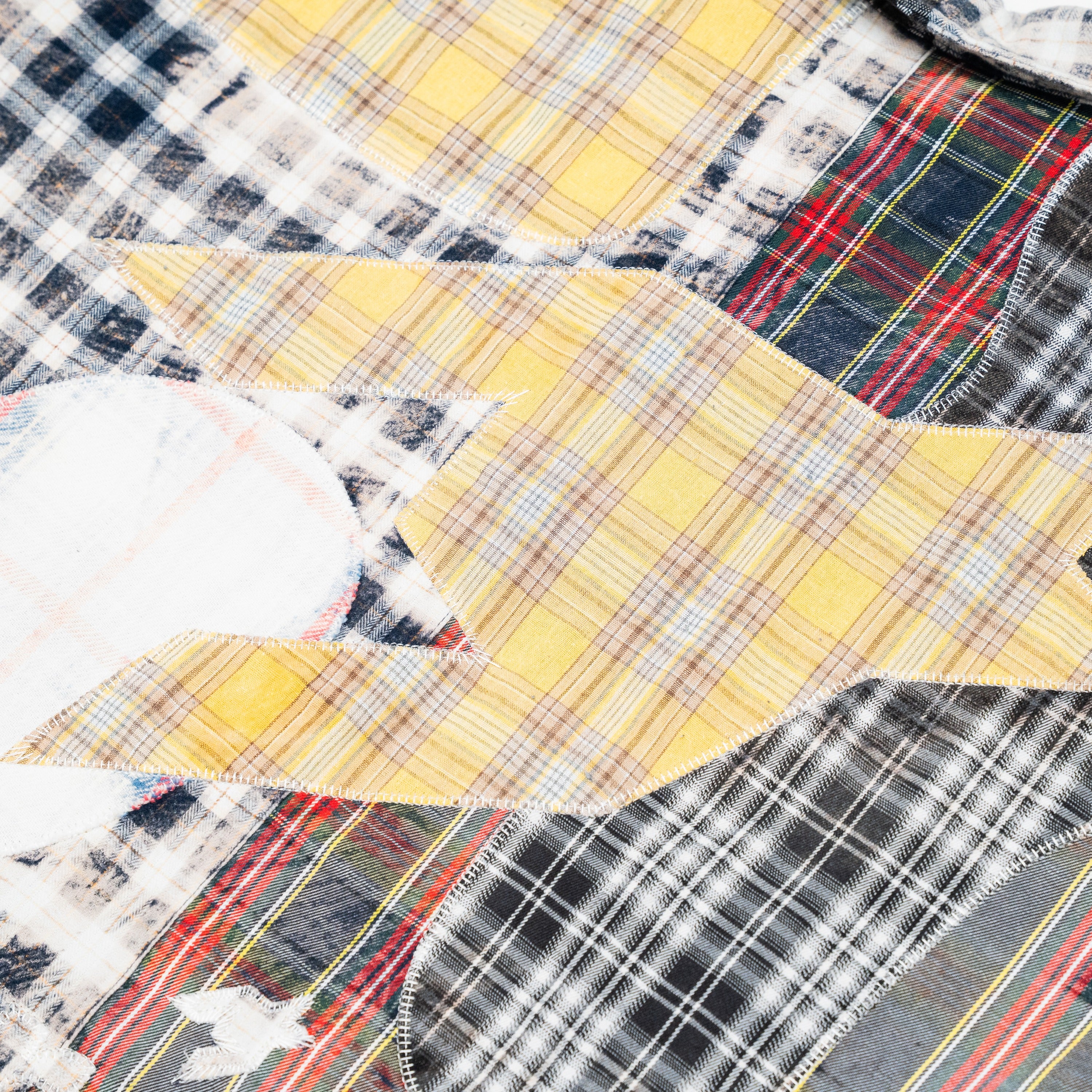 Clashing Flannel Long Sleeve Shirt