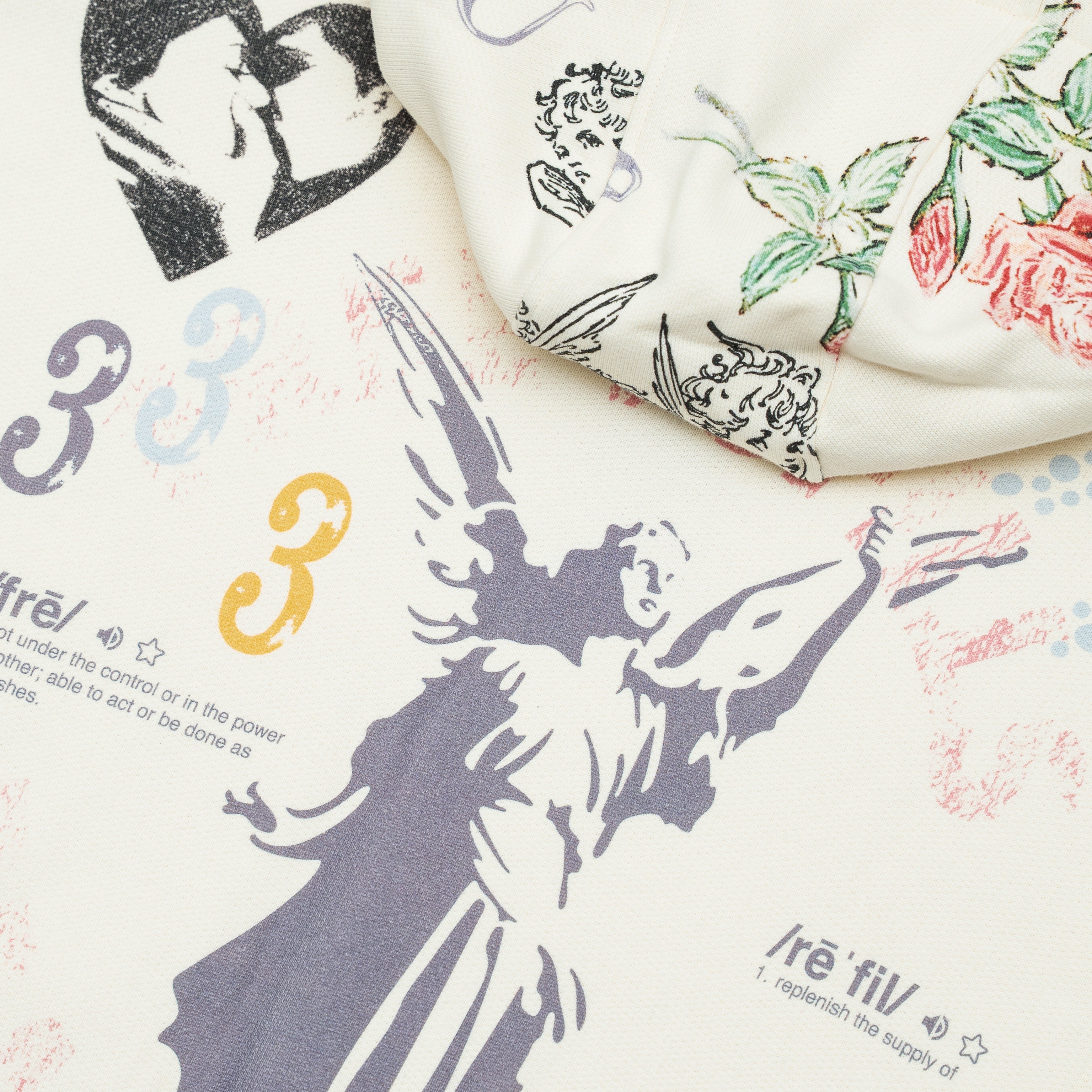 Graffiti Hoodie - Off White