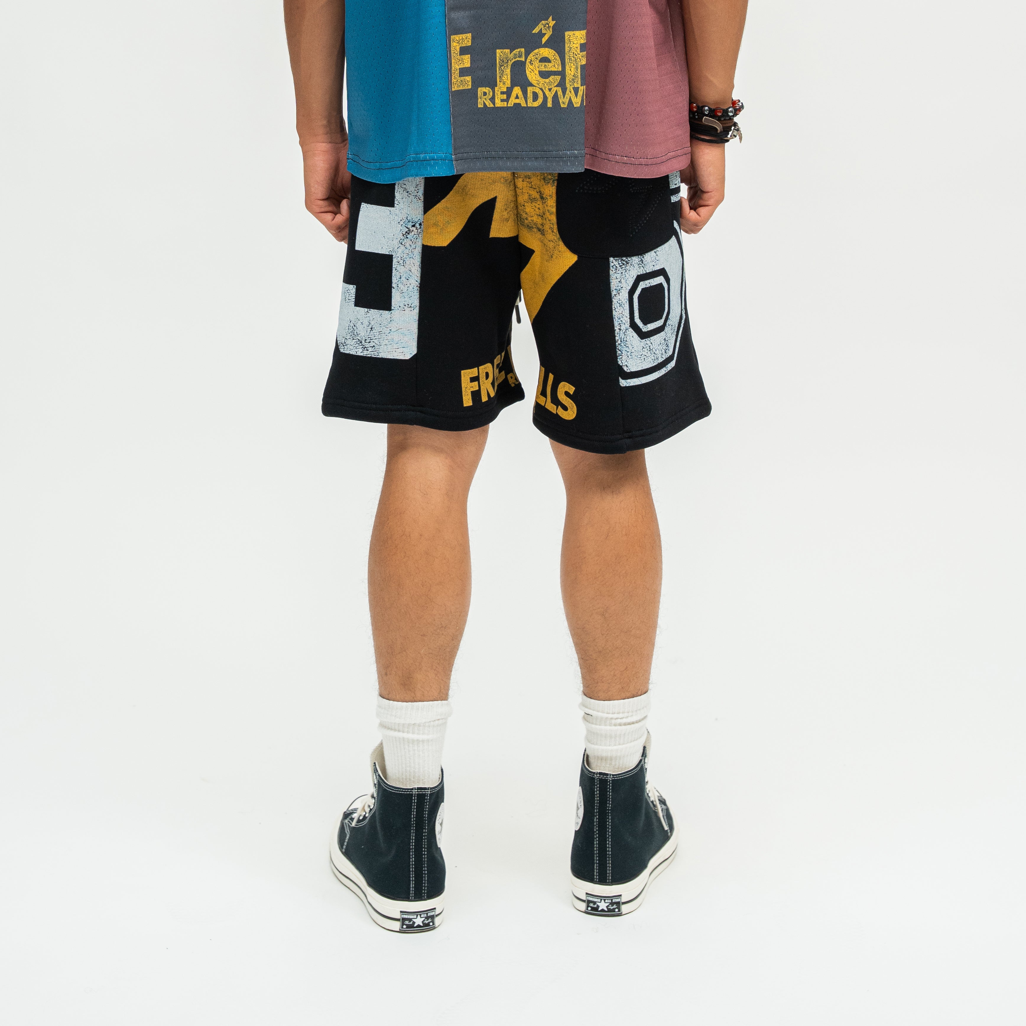 Split Shorts - Black