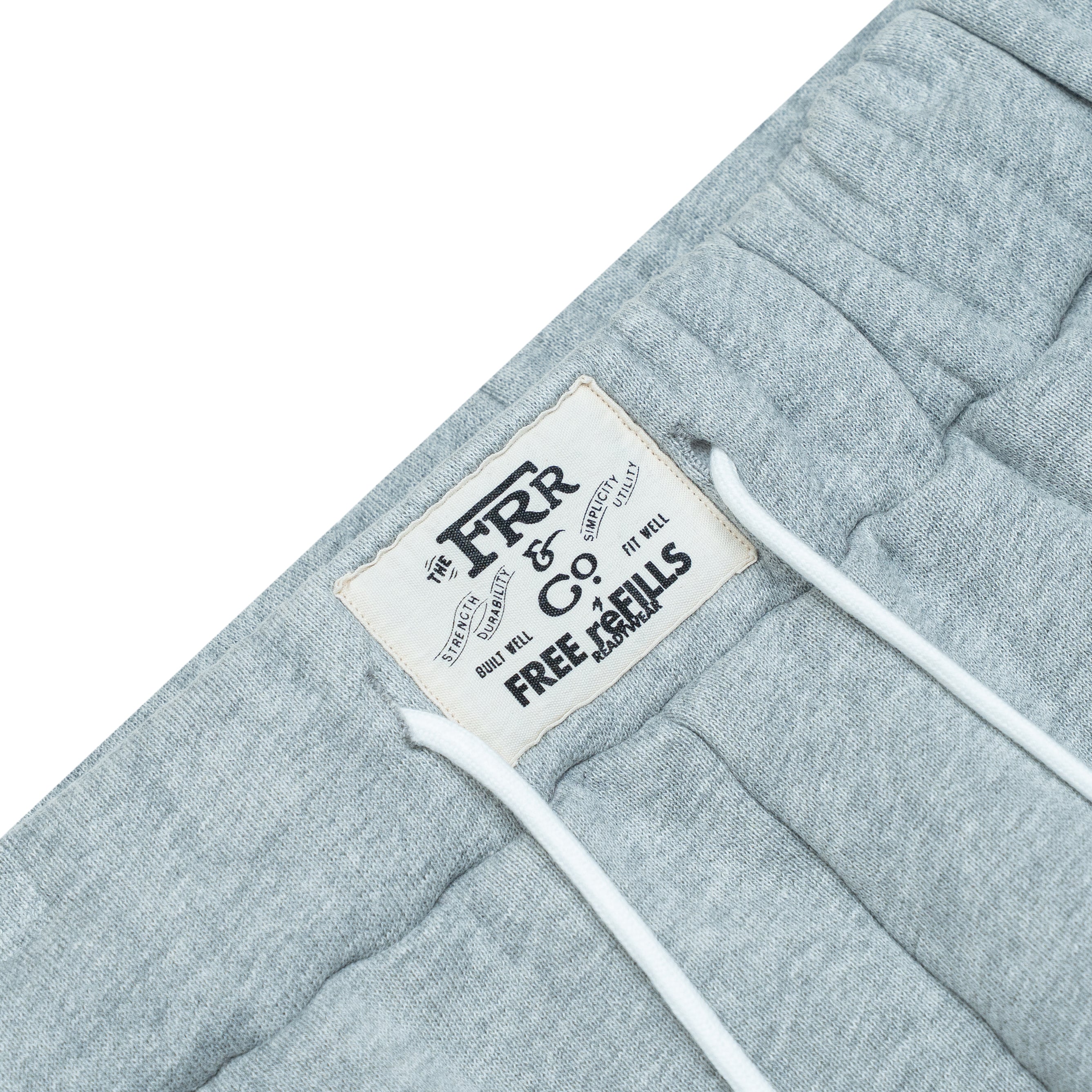 Multi Flannel Flare Sweatpants - Heather Grey
