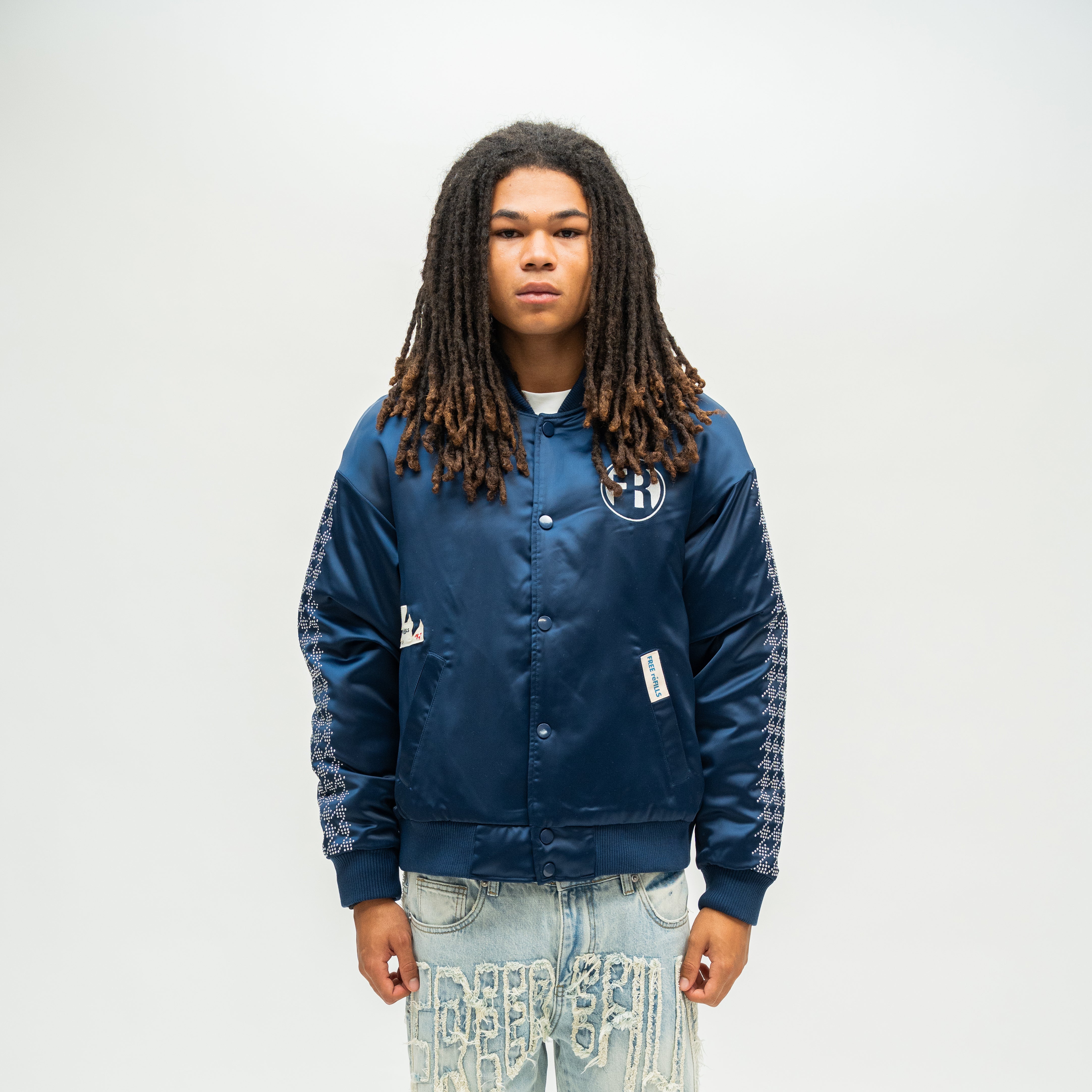 FR Bomber - Navy Blue